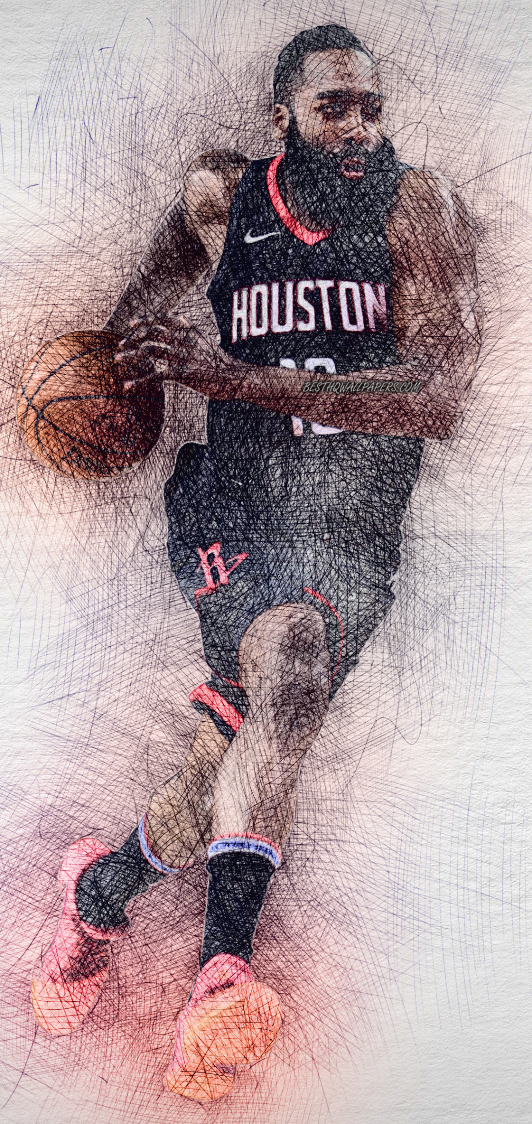 1080x2280  Скачать \ "Хьюстон Рокетс \" Обои для мобильного телефона, бесплатно \ "Хьюстон Рокетс \" HD Pictures