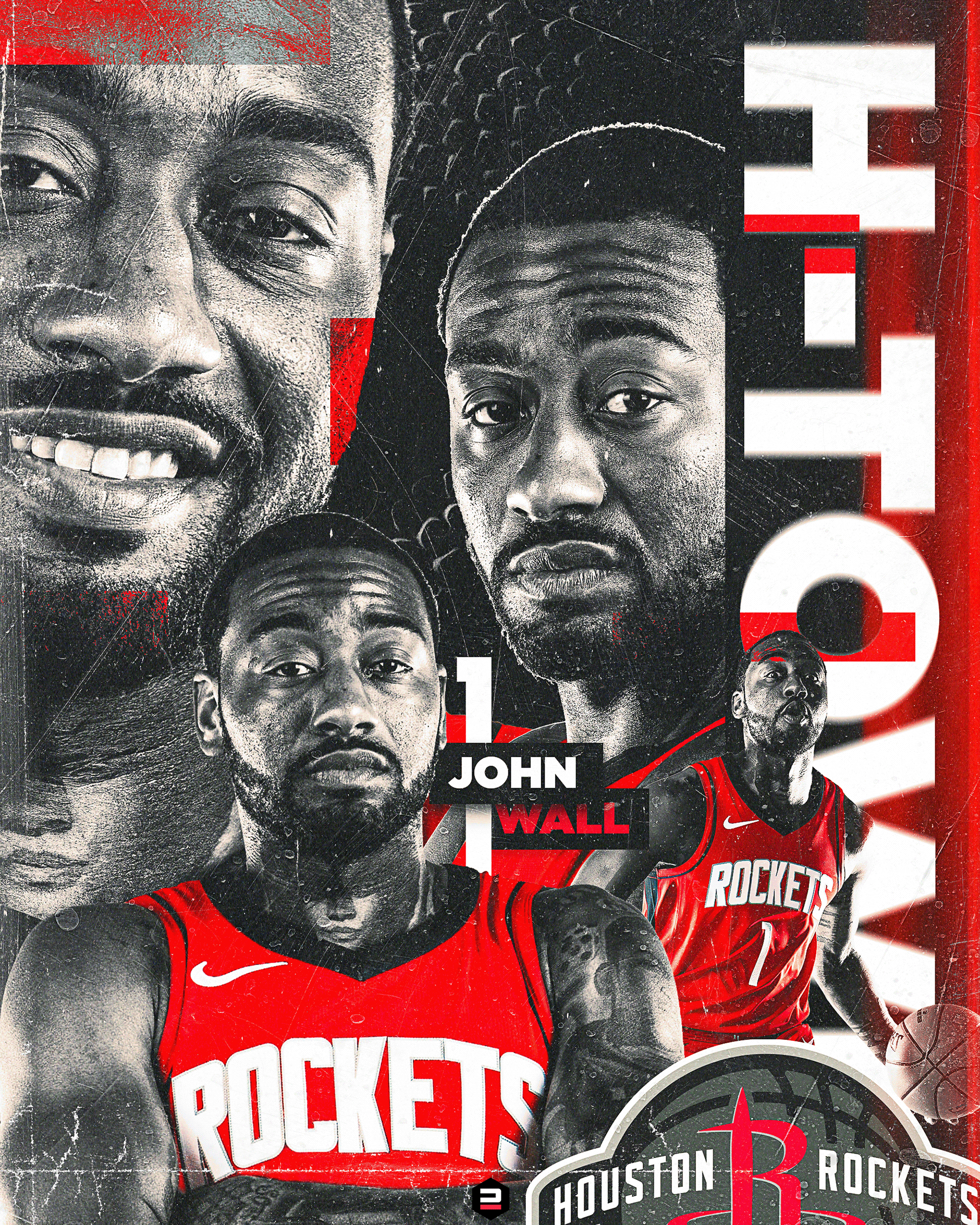 1920x2400  Джон Уолл // Хьюстон Рокетс | Бьюс
