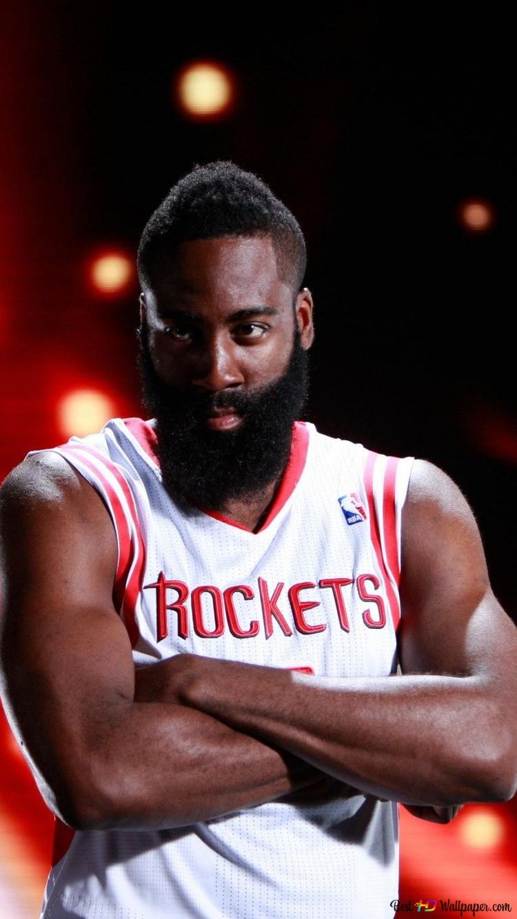750x1334  Джеймс Харден Хьюстон Рокетс 2K Скачать обои