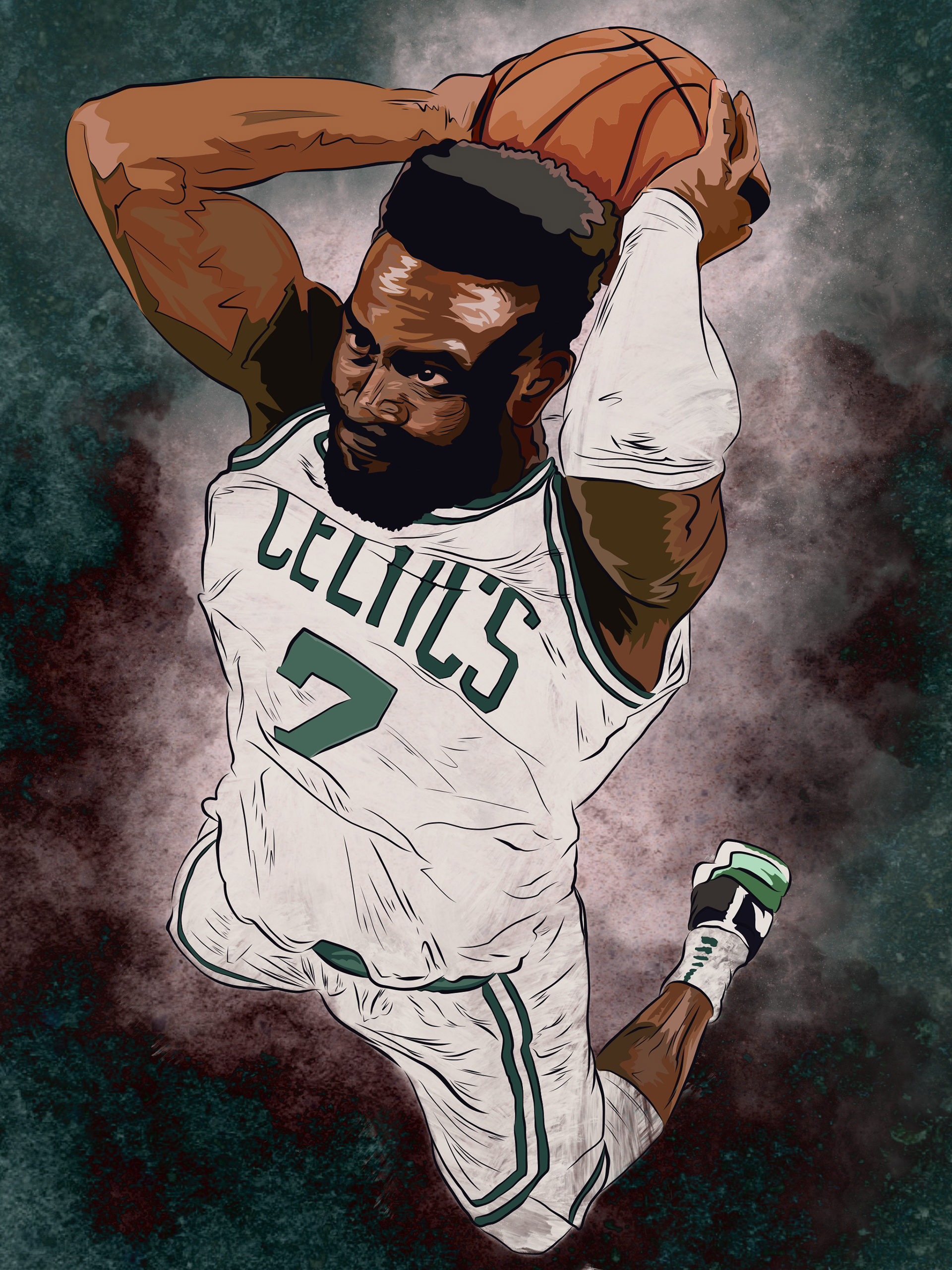 1920x2561  Boston Celtics 2018-19 на Boston Celtics на Behance