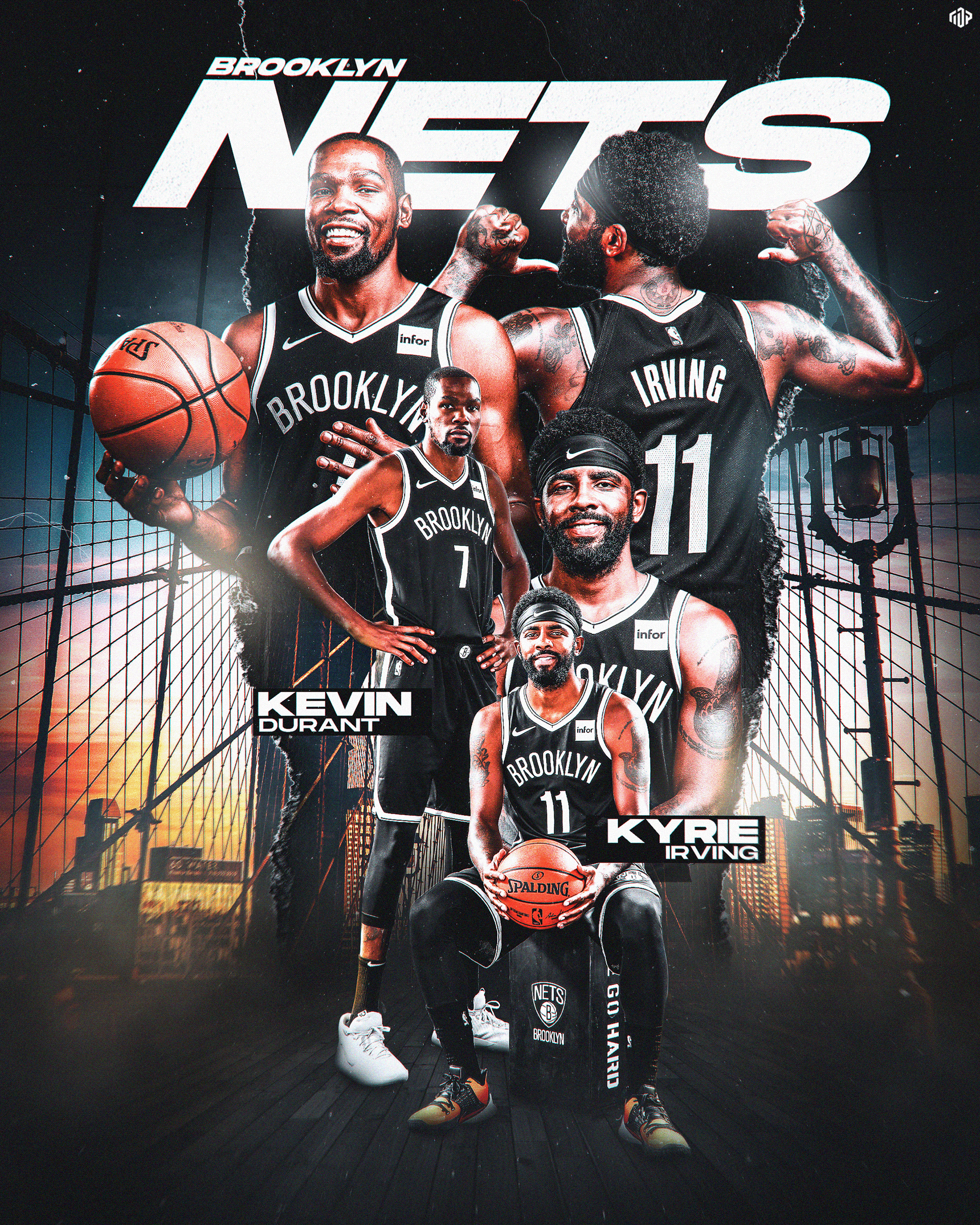 1920x2400  Обои Brooklyn Nets | Времена де баските, Desenhos de Basquete, Ideias de Papel de Parede