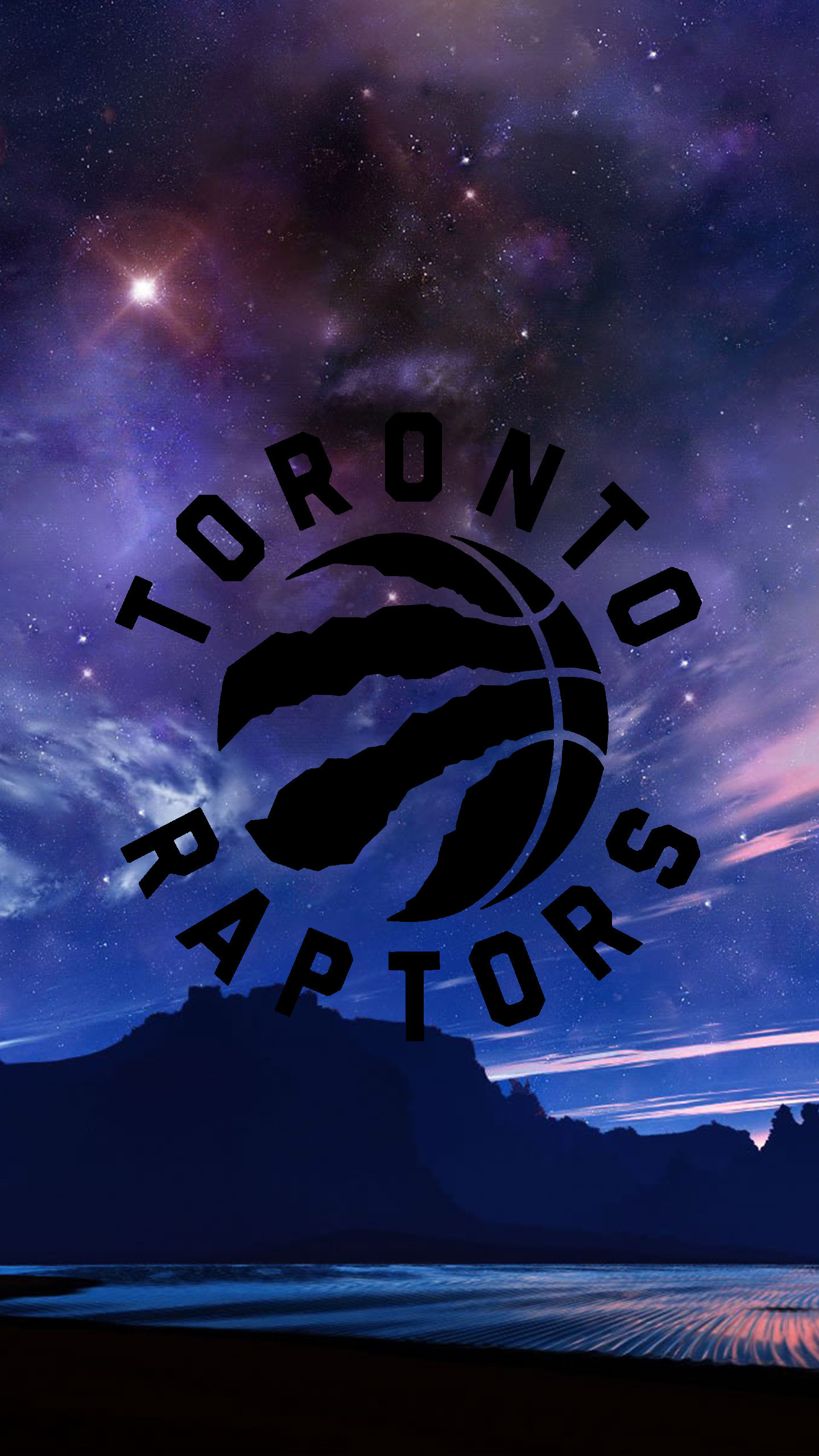 1440x2560  Создал некоторые обои для телефона Toronto Raptors (добавлен iPhone и Desktop)