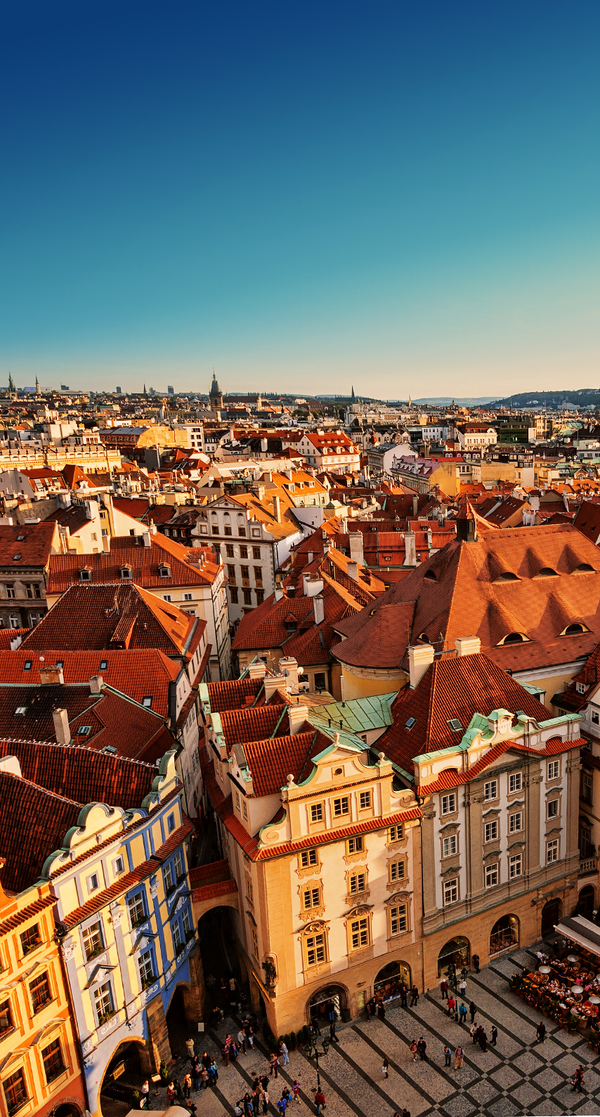 854x1590  Pin автор: Roymane on Prague | Парижский горизонт Skyline Scenery