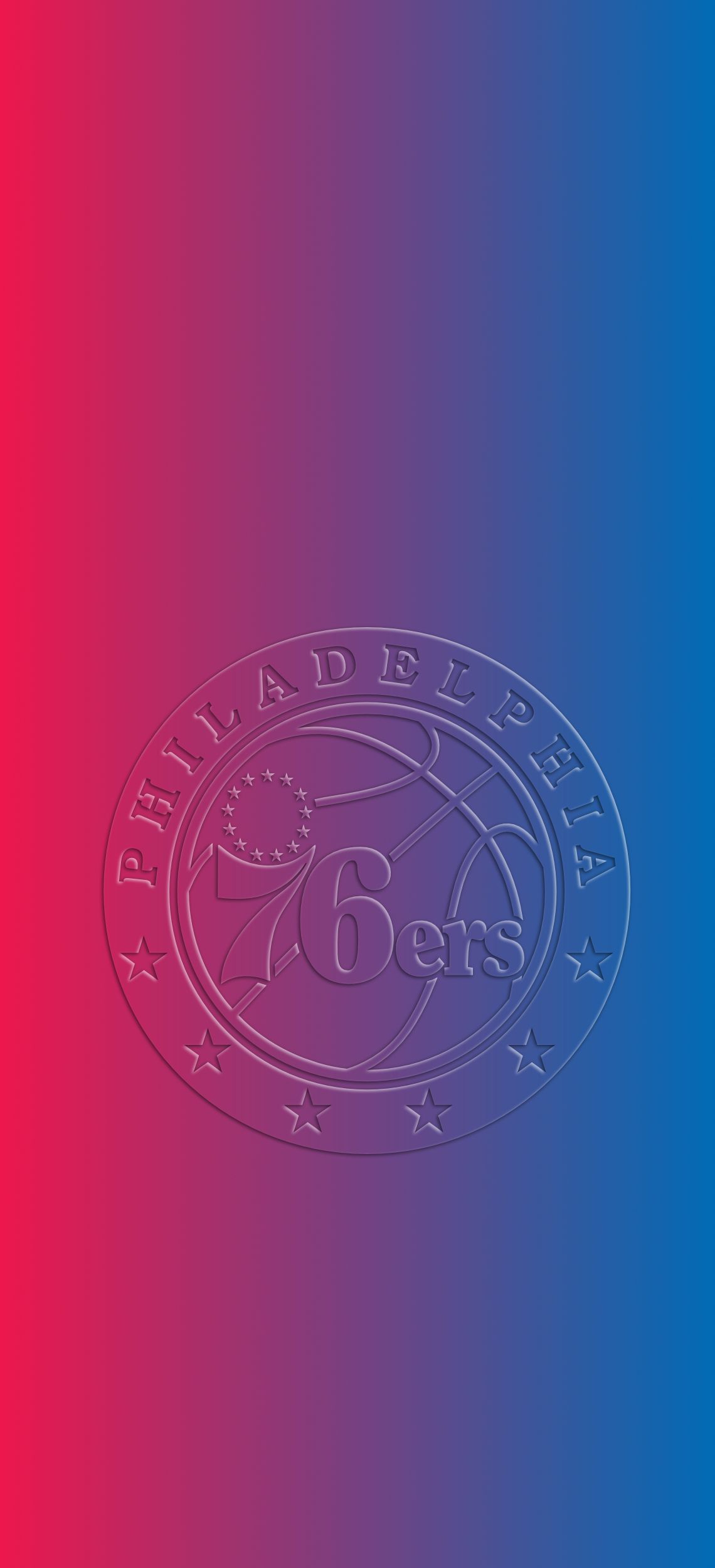 1140x2500  Филадельфия 76ers 3D обои | Филадельфия 76ers, 76ers, баскетбольные команды НБА