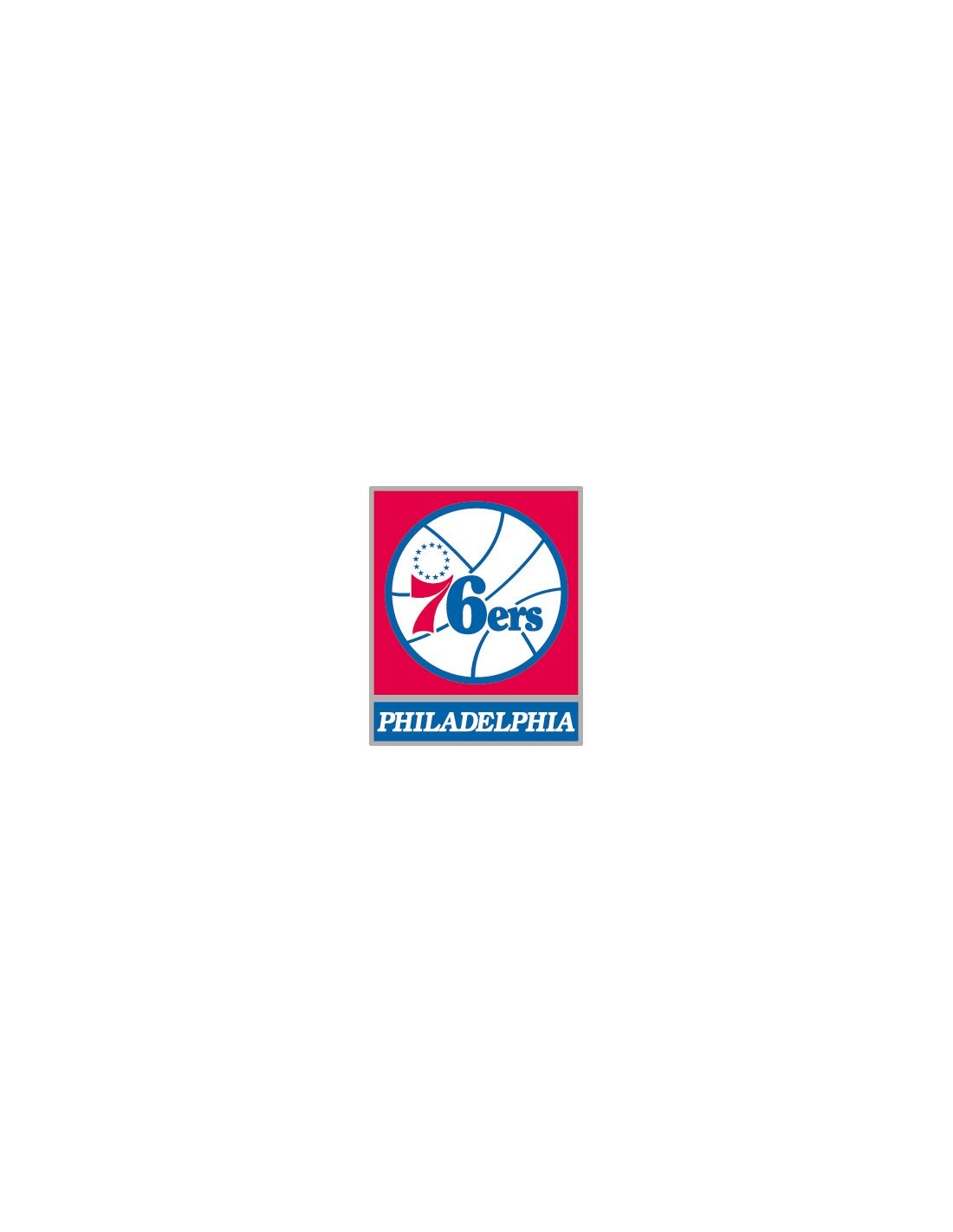 1100x1422  Наклейки на страсть - NBA Philadelphia 76ers Decals \ U0026 наклейки