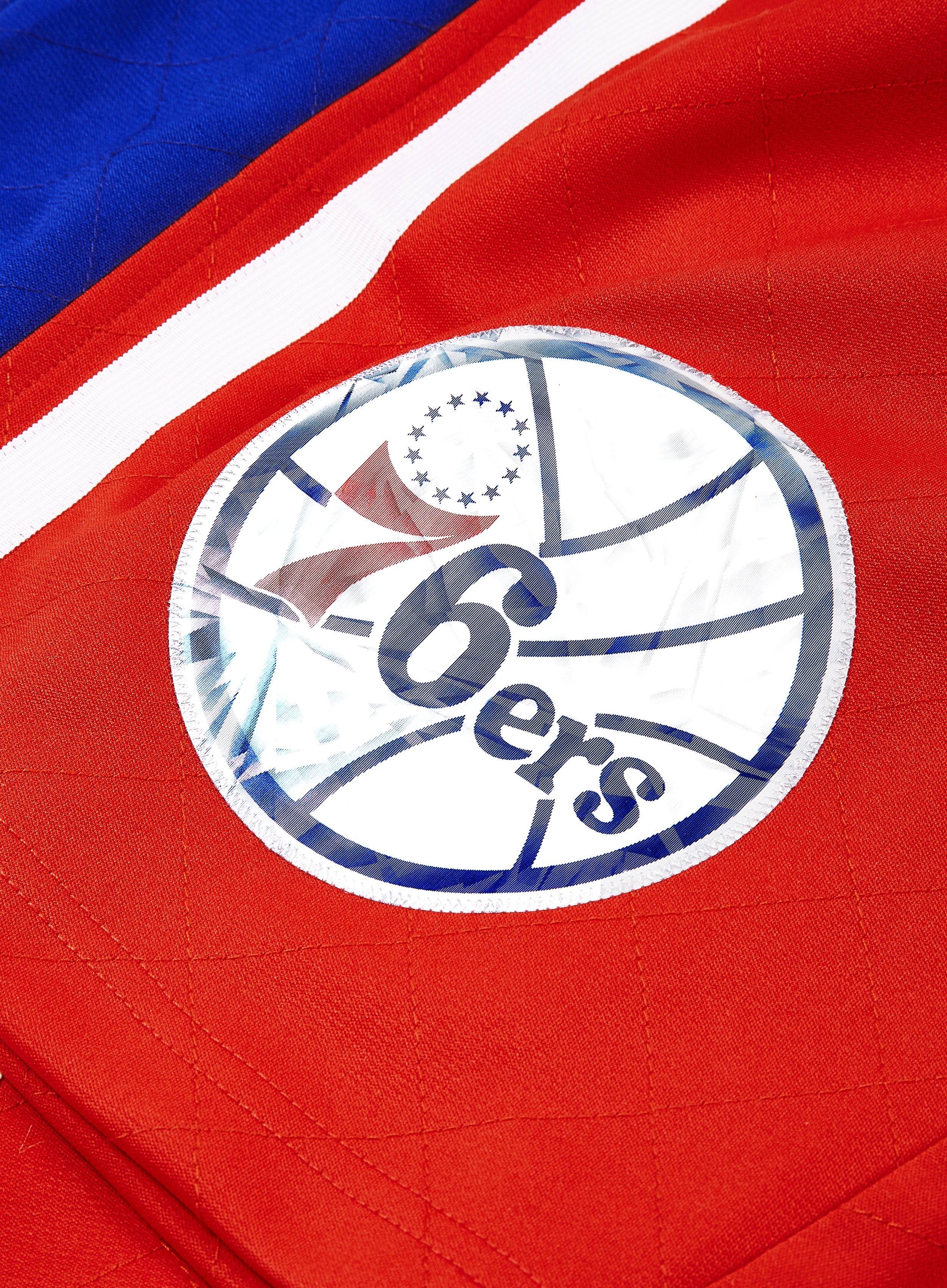 2500x3400  Mitchell \ U0026 NESS 75 -й годовщины шорты Swingman Philadelphia 76ers Red | Спектр (SMSH1200-P7696PPPRED1)