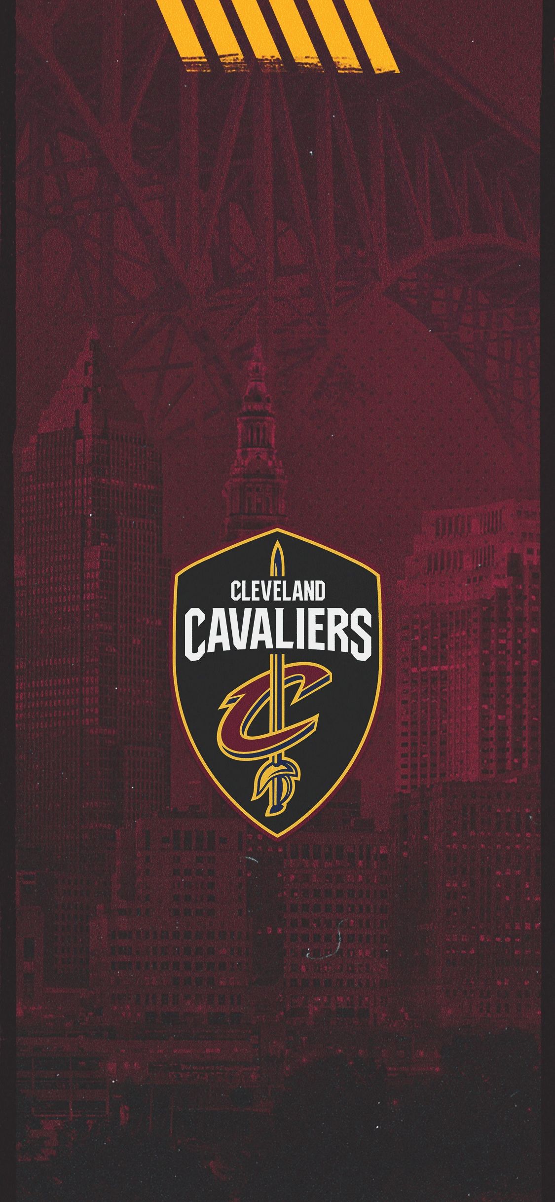 1125x2436  Cleveland Cavaliers Android обои - пещера обоев