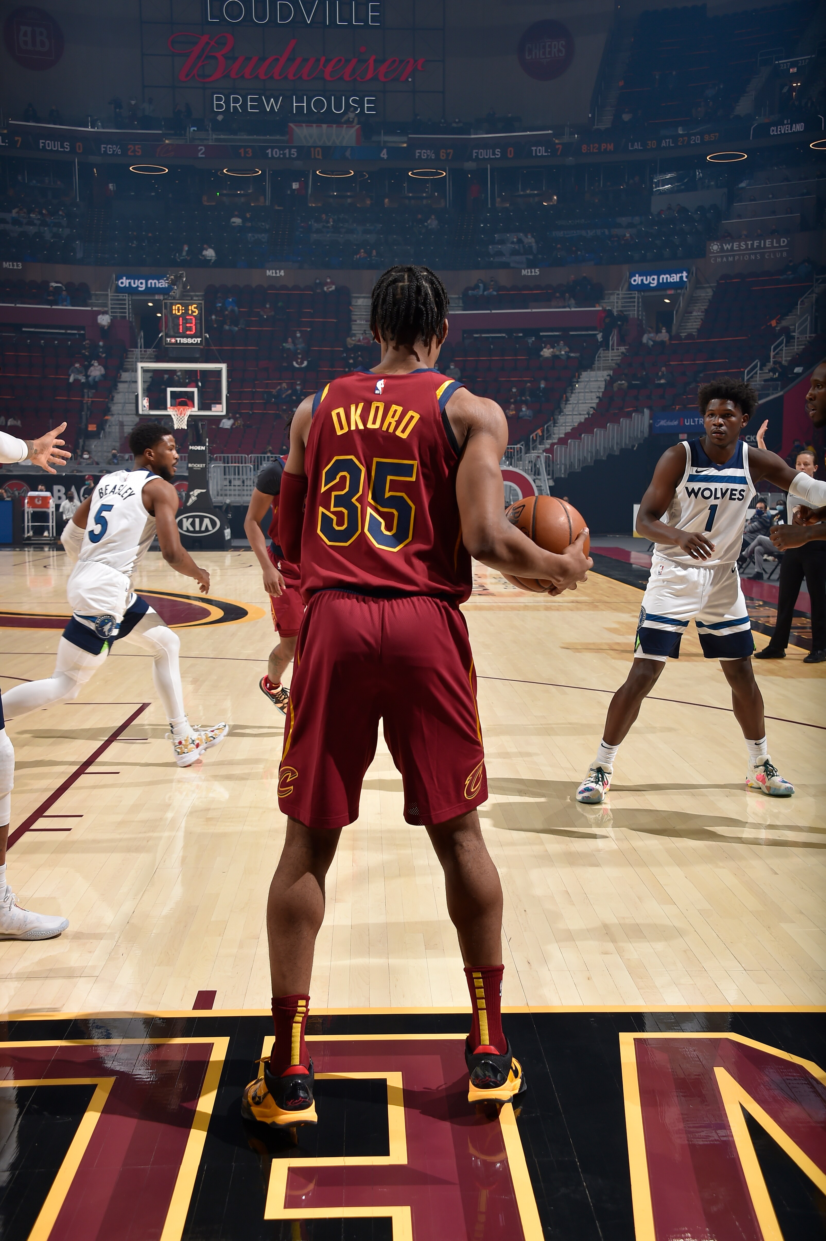 3209x4821  Cavs vs Timberwolves через фотогалерею объектива | NBA.com