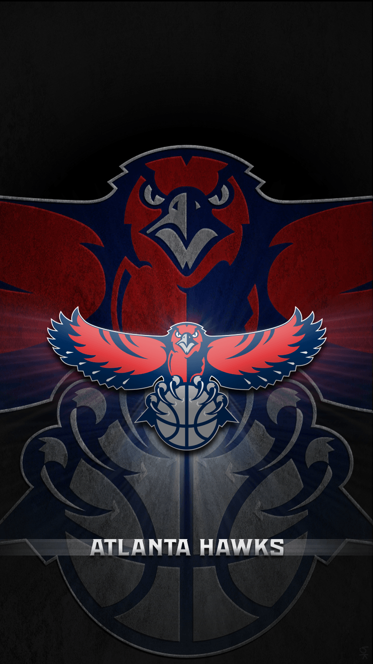 750x1334  Atlanta Hawks обои - пещера обоев