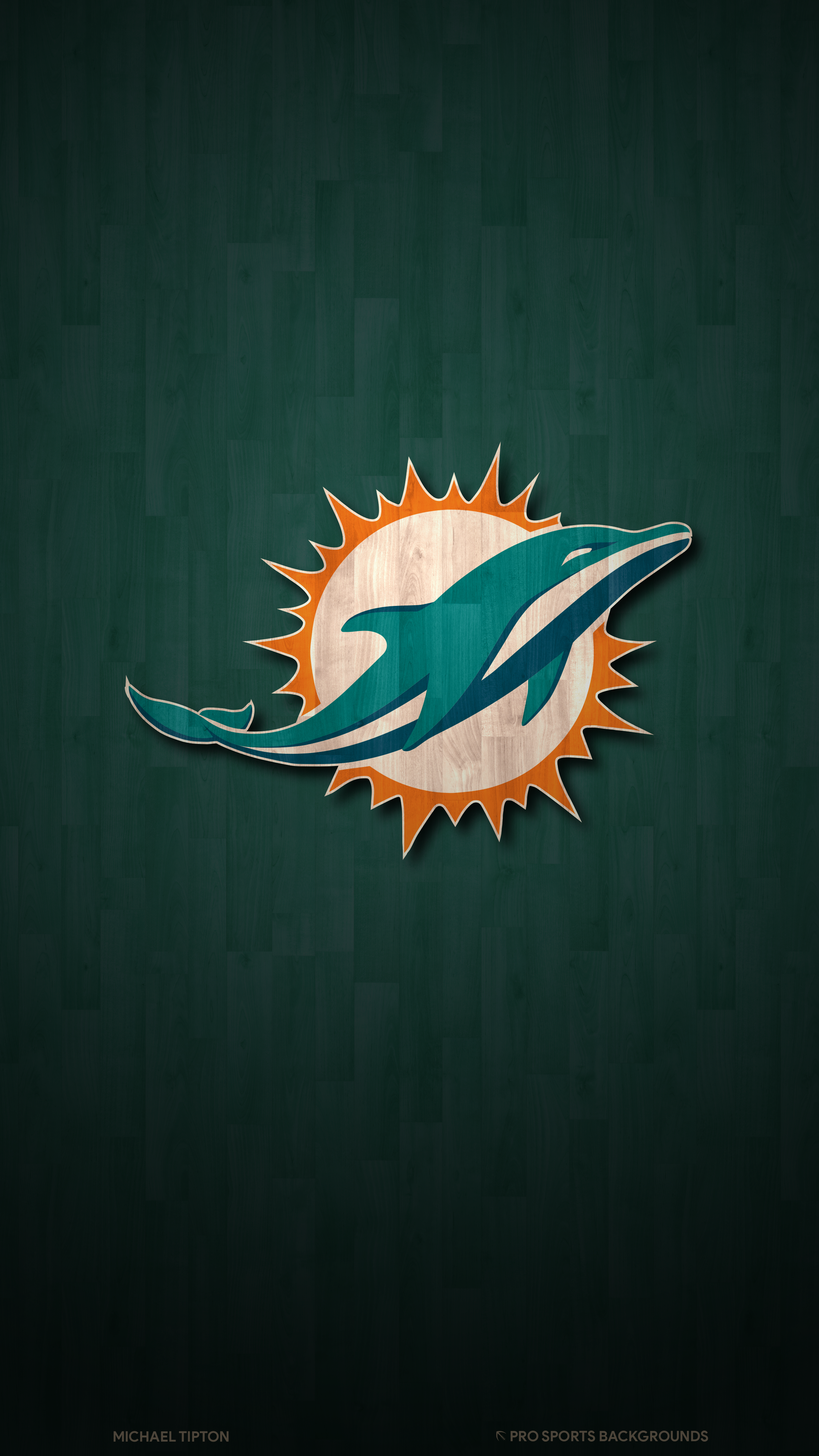 2160x3840 2020 Miami Dolphins Обои | Фон для профессионального спорта 