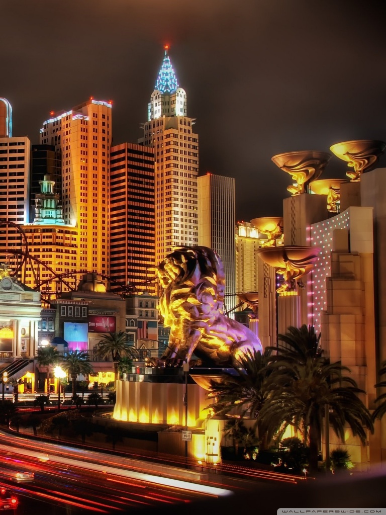 768x1024  Las Vegas Невада США Ultra HD обои для рабочего стола для 4K UHD TV: многоэкранный двойной монитор: планшет: смартфон