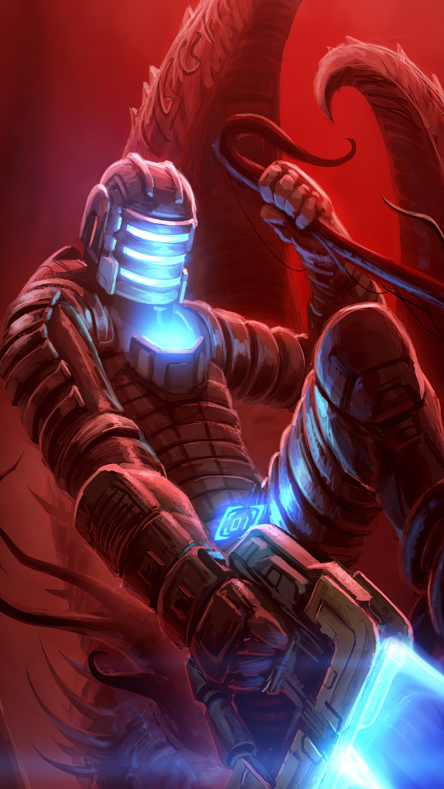 1440x2560  Телефон Dead Space Wallpaper от Colin Searle - Mobile Abyss