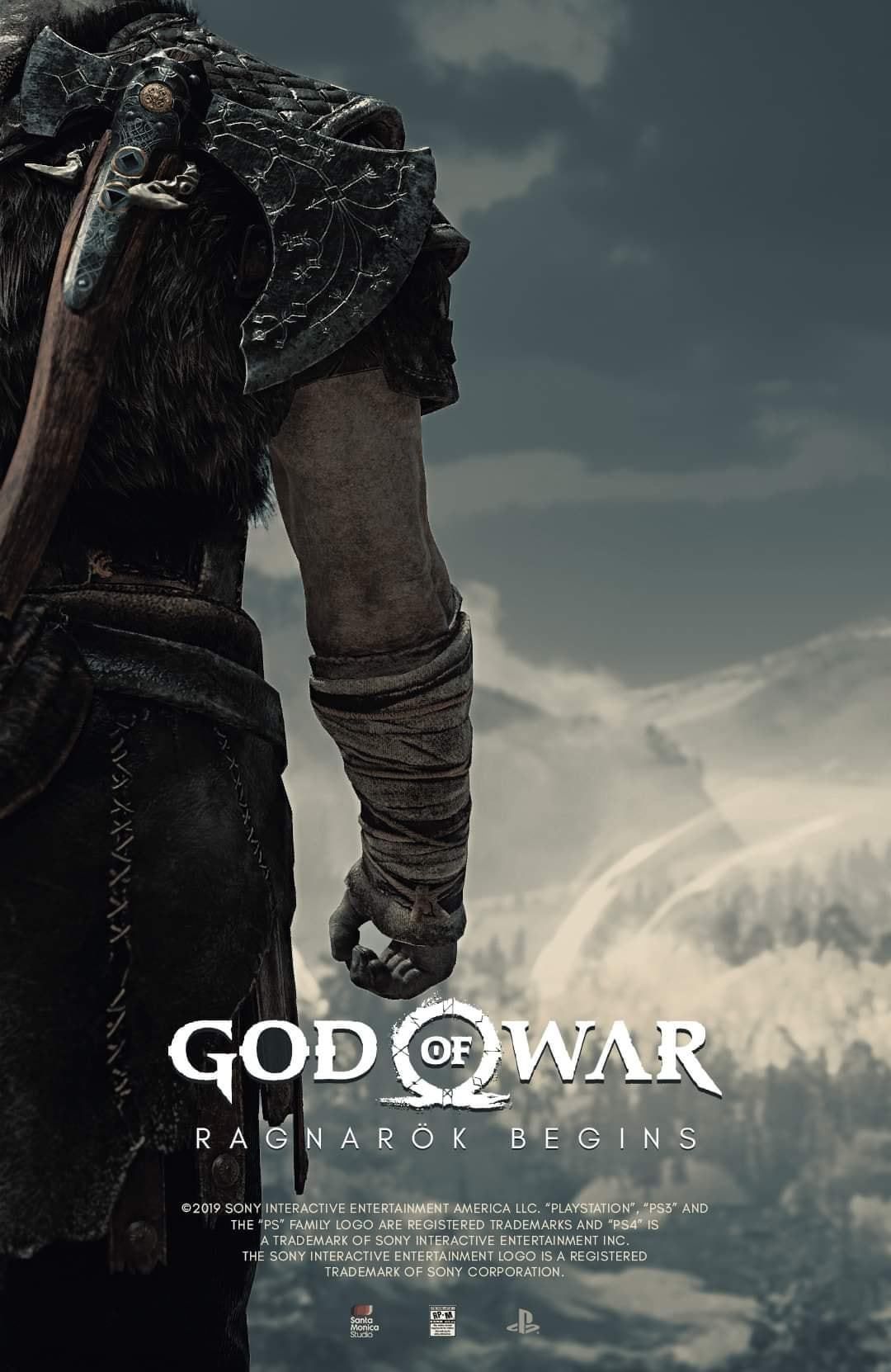 1080x1662  God of War Ragnarök обои - пещера обоев