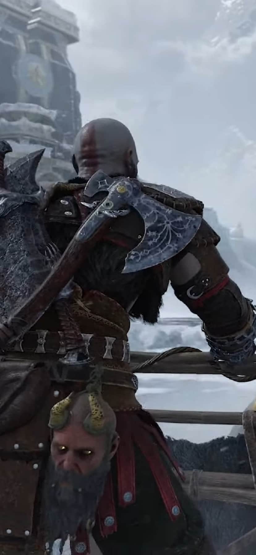 828x1792  God of War Ragnarok, как сообщается, все еще на пути к выпуску 2022 года - Xfire