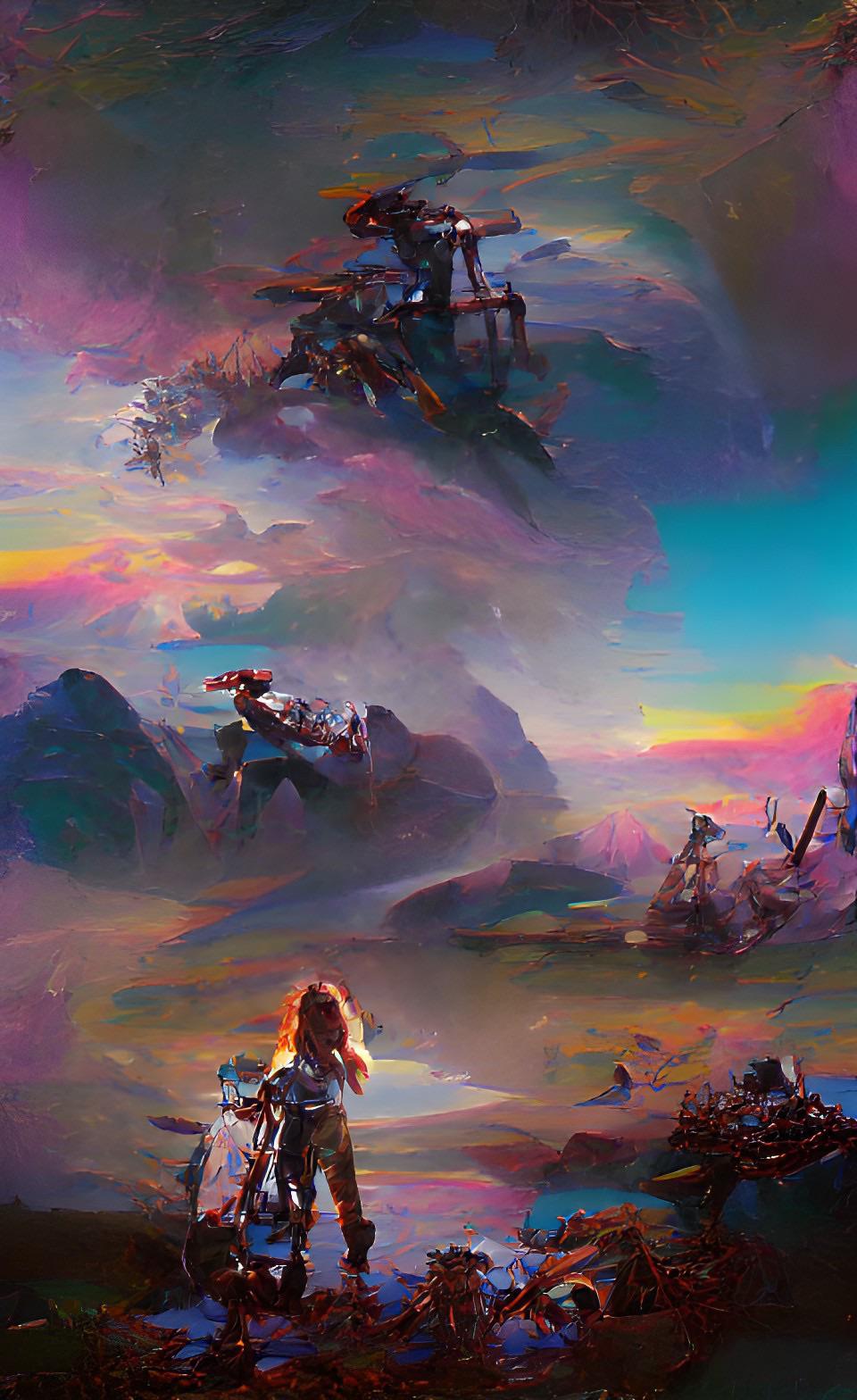 960x1568  Horizon Zero Dawn AI создал Телефон Обои: R/Horizon