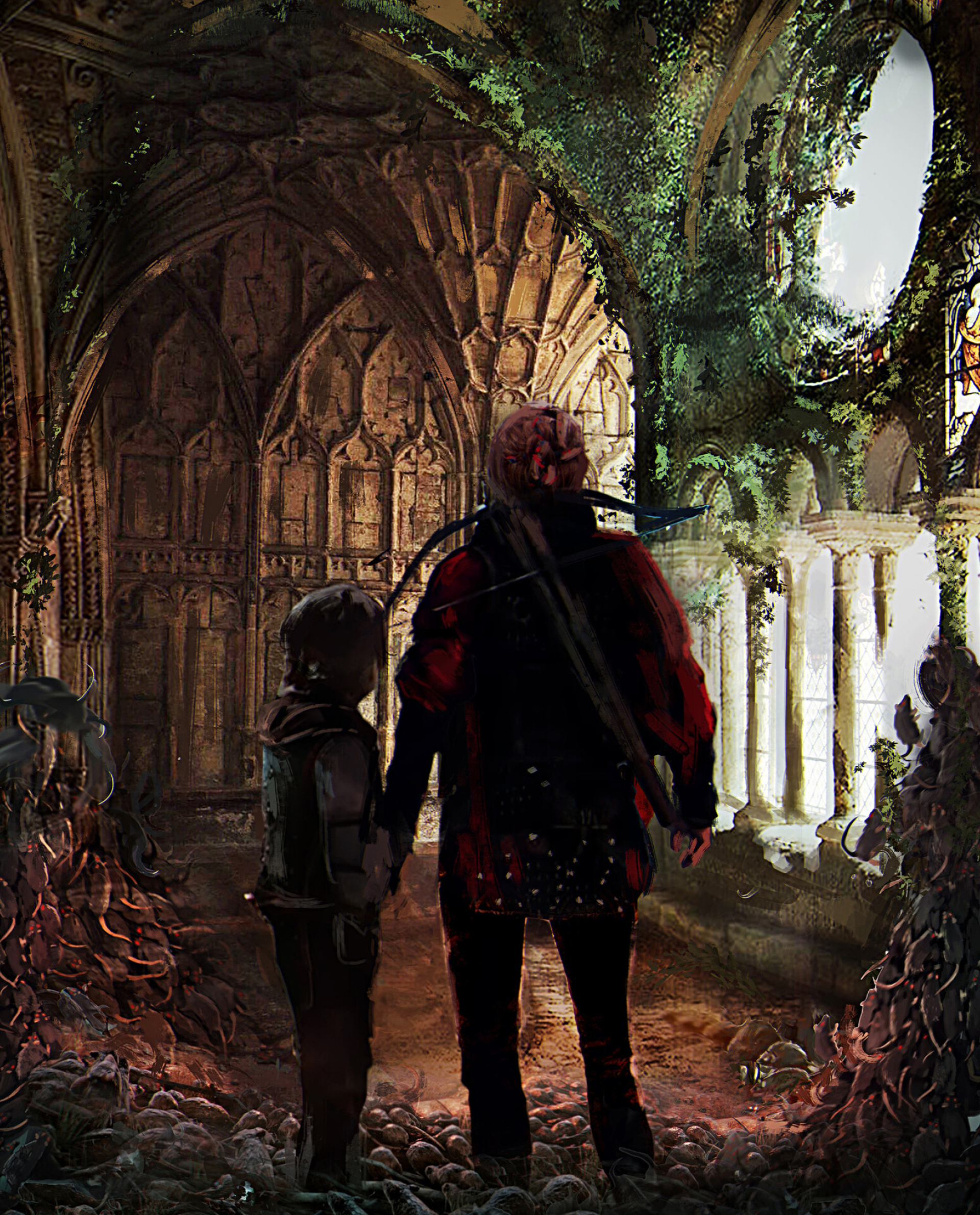 1920x2380  Сказка о чуме: обои для реквиэма: 4K, HD, 1920x1080 Телефон \ U0026 Фоны рабочего стола