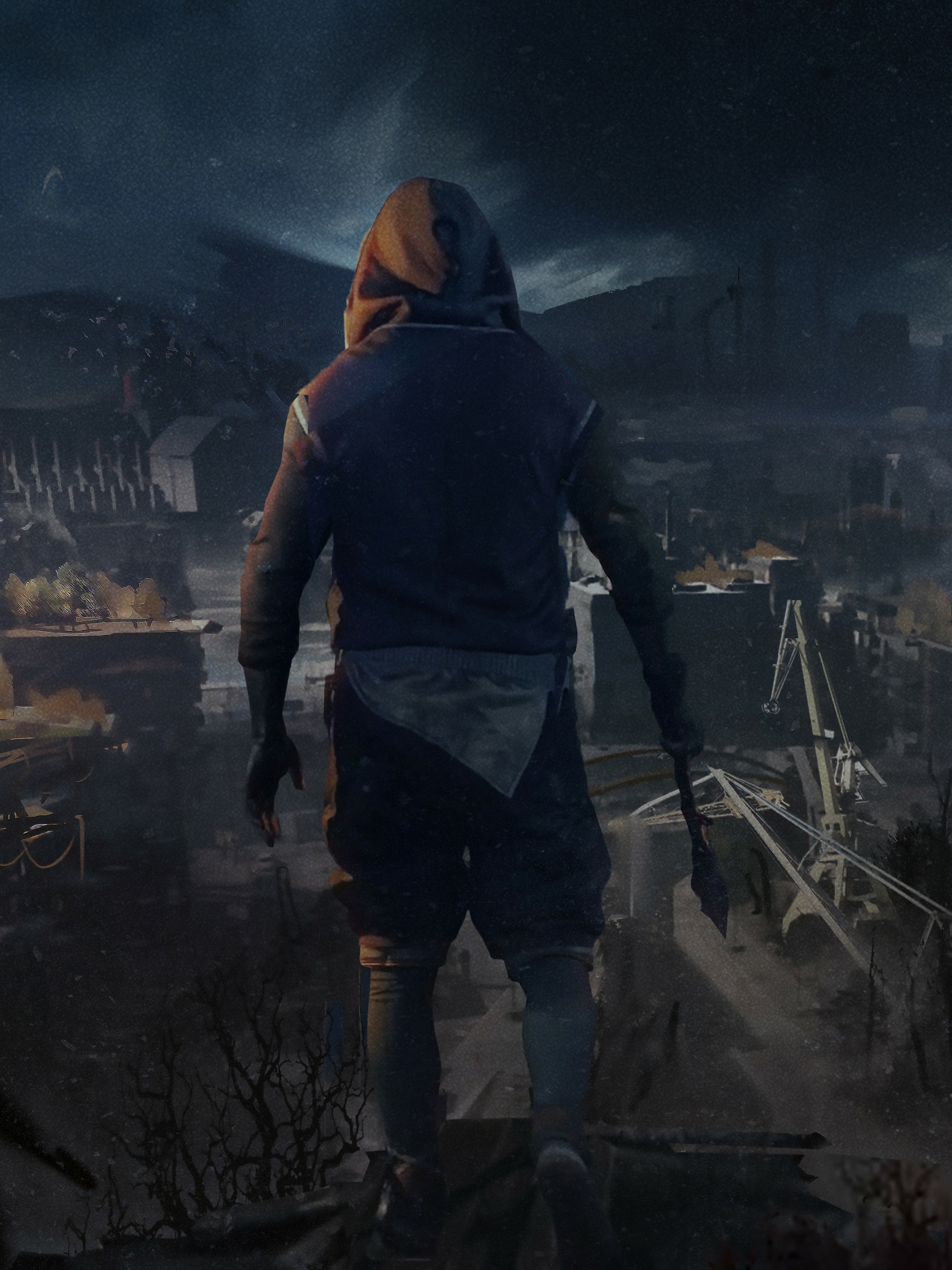 2048x2732  Умирающий свет 2: Оставайся с человеческими телефонами - мобильная пропасть