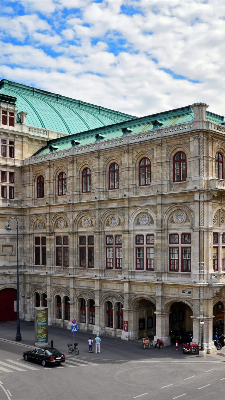 750x1334  Belvedere Palace Vienna Ultra HD Обои для рабочего стола для: Multi Display Dual Monitor: Tablet: Smartphone