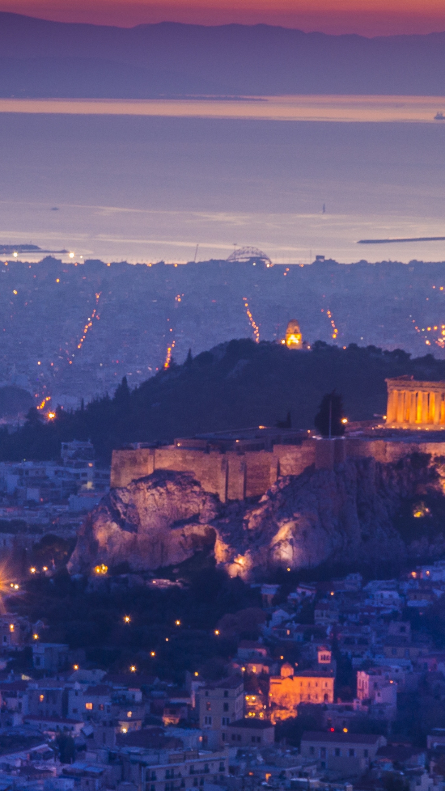 1440x2560   Бесплатно скачать обои для рабочего стола в Афинах ночью 4K HD для телевизора 4K Ultra HD [5120x2880] для рабочего стола Мобильный \ u0026 планшет | Исследуйте 32+ обоев Афины | Афины Обои