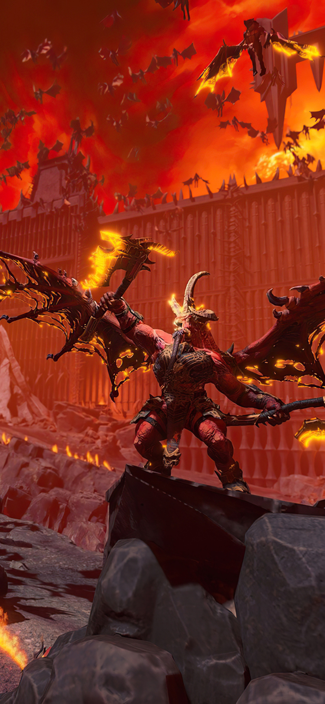 1125x2436  1125x2436 Total Warhammer III III 4K iPhone XS, iPhone 10, iPhone X HD 4K Обои, изображения, фоны, фотографии и картинки