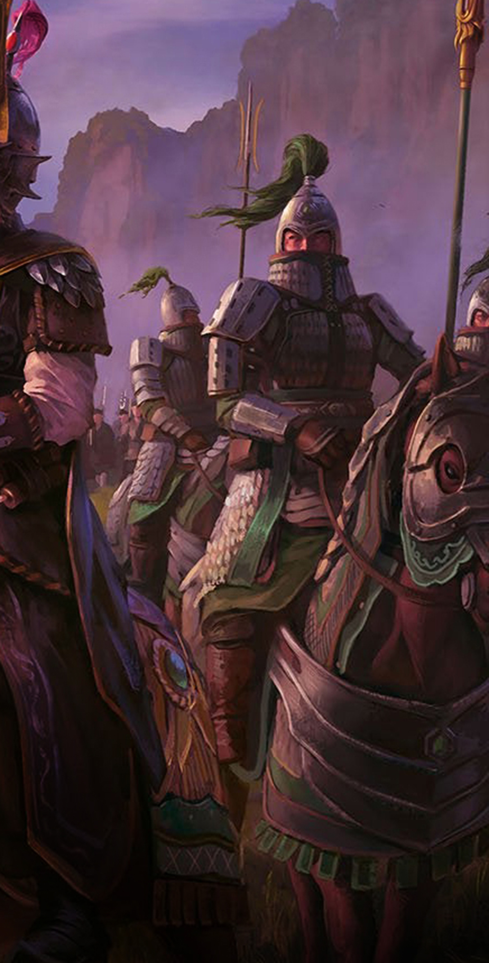 1000x1970  Китайская культура \ u0026 броня в полной войне: Warhammer III: 全面 ： ： 战锤 III 契丹