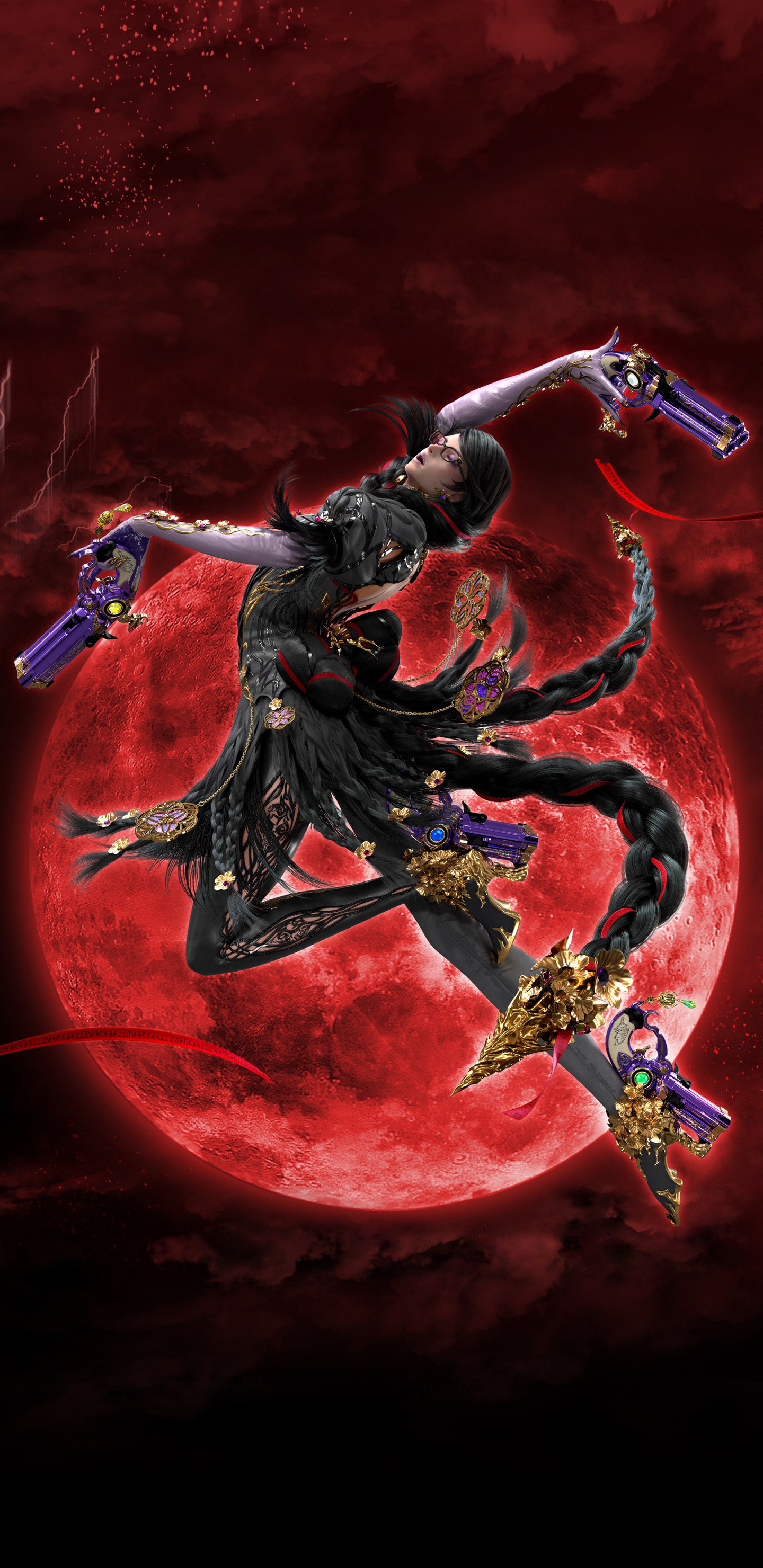 1440x2960  Bayonetta 3 художественные обои - кошка с монокль