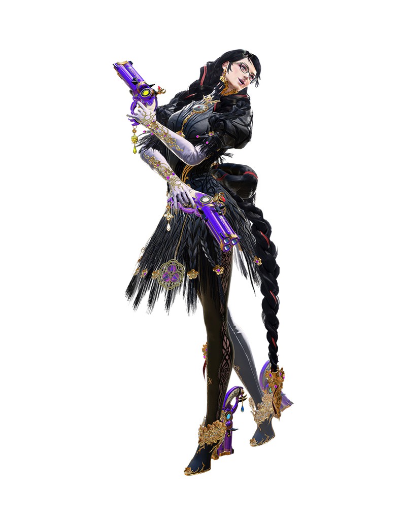 800x1035  Много официальных искусств Bayonetta 3