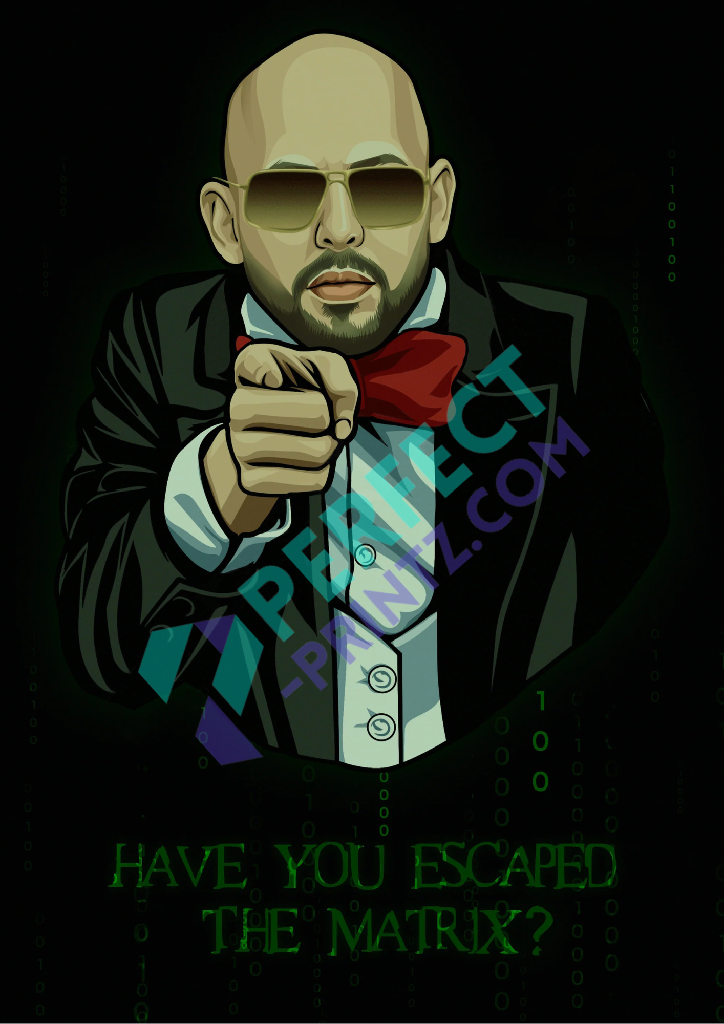 1414x2000  Андрю Тейт Матрикс Плакат - Perfect Printz