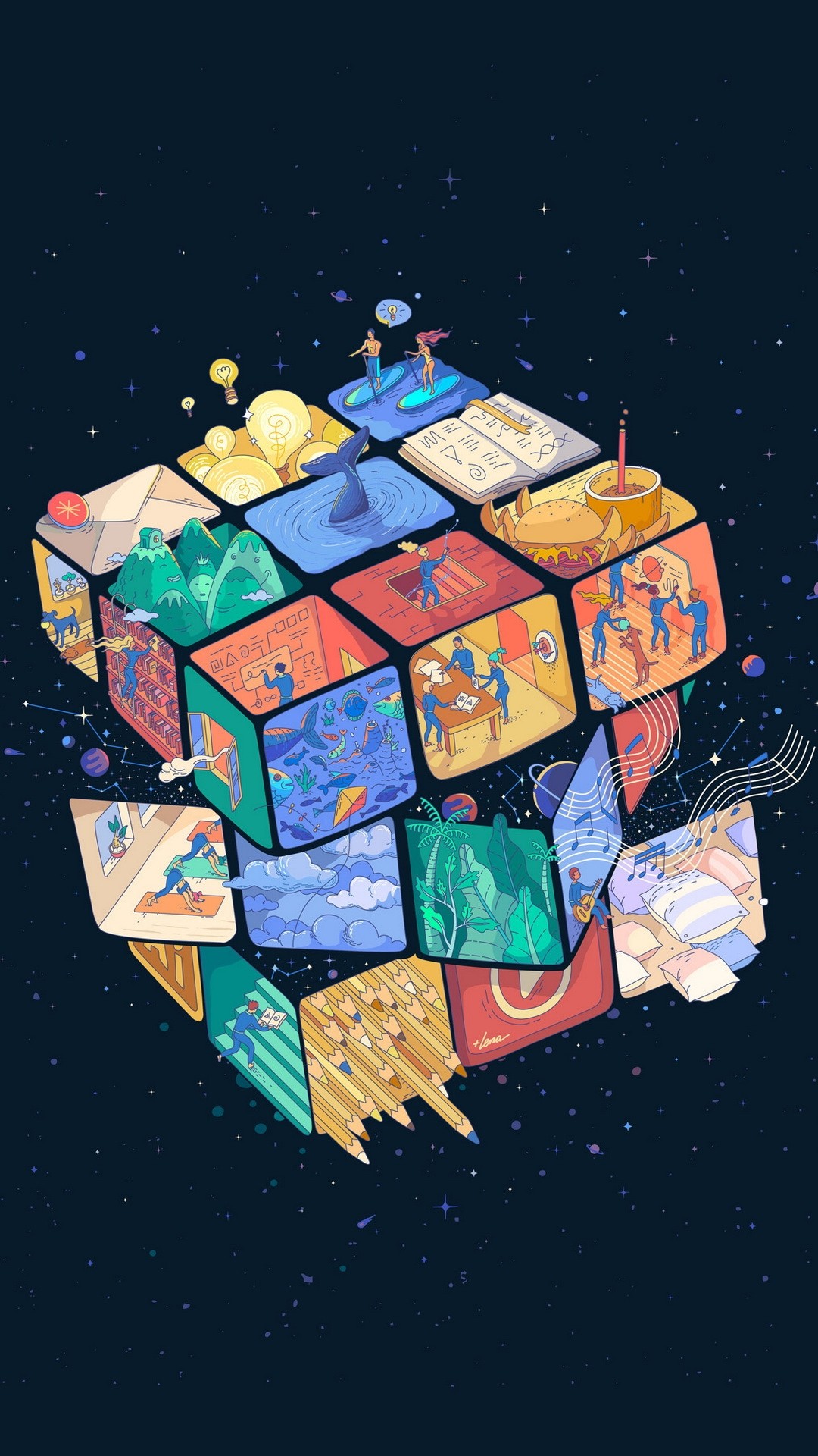 1080x1920  27+] Artistic Wallpapers iPhone - Wallpapersafari