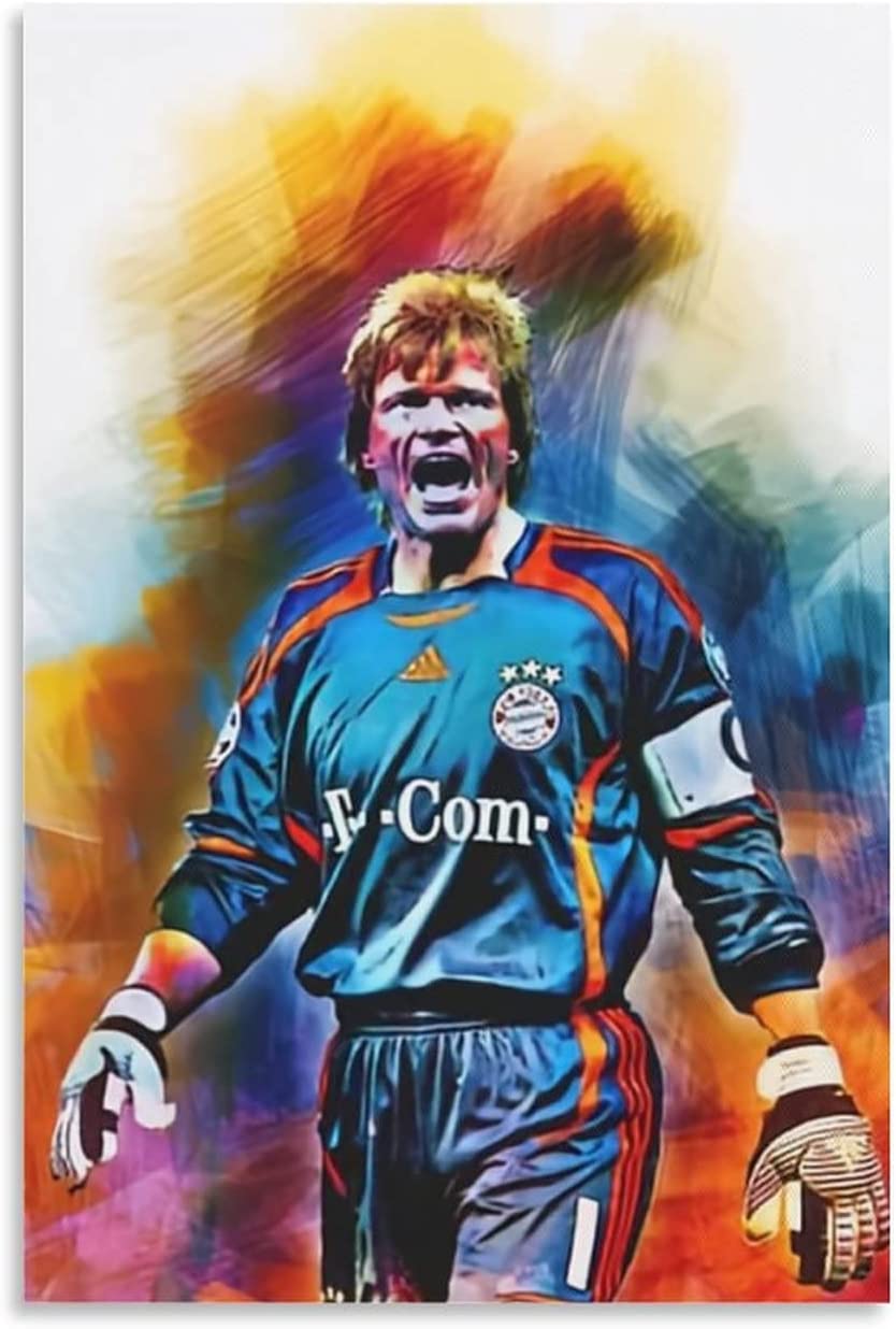 834x1236  Оливер Кан Пэйнпостер Обои Обои картины Портретная памятная память ограниченная серия