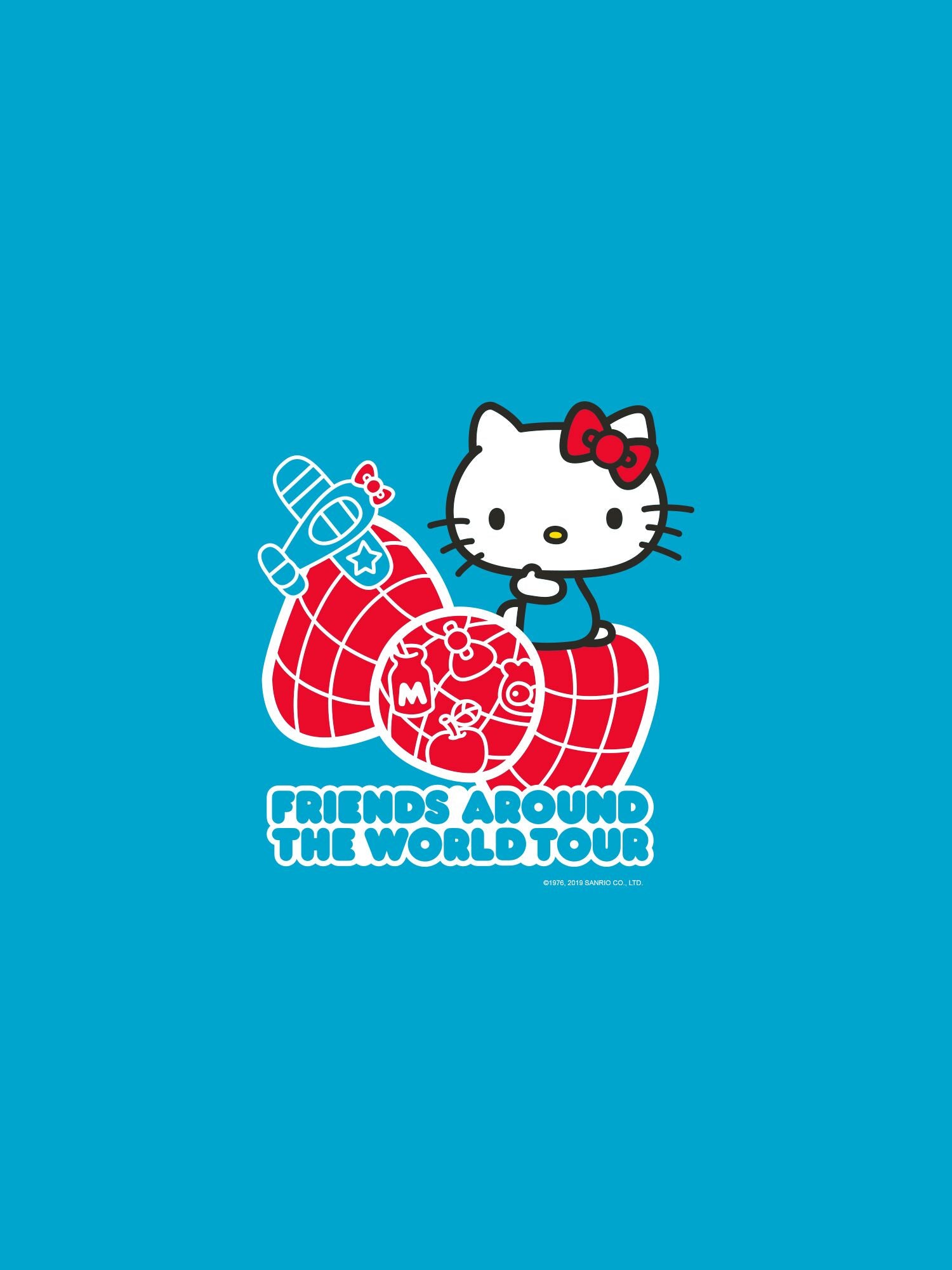1500x2000  Обои-45-летие Hello Kitty's Pop-Up Shop