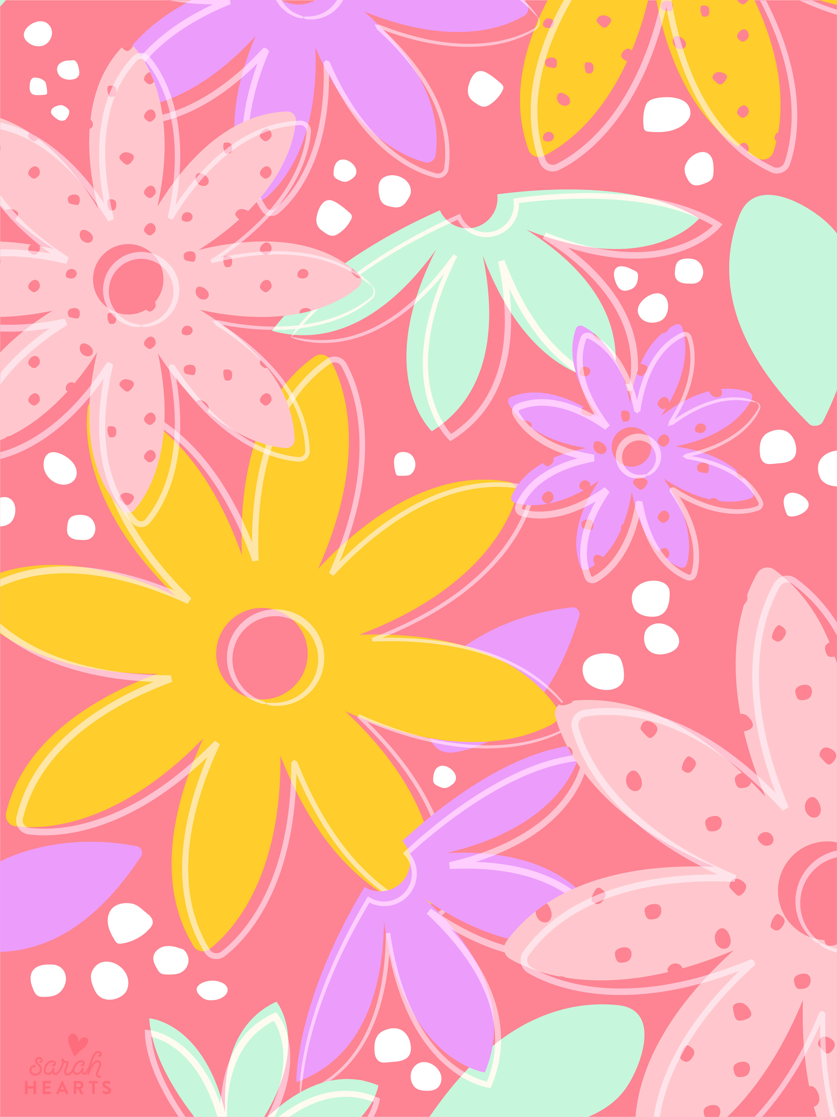 3201x4268  Май 2019 г. Календарь календарь - Сара Сердцы