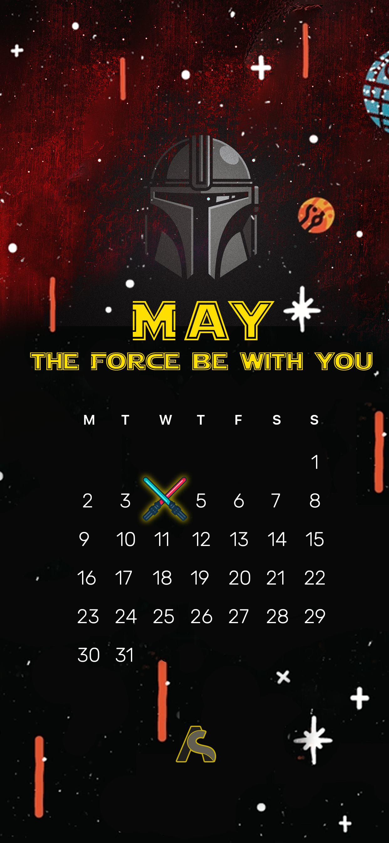 1242x2688  Май 2022 Календарь обои: скачать iPhone обои бесплатно