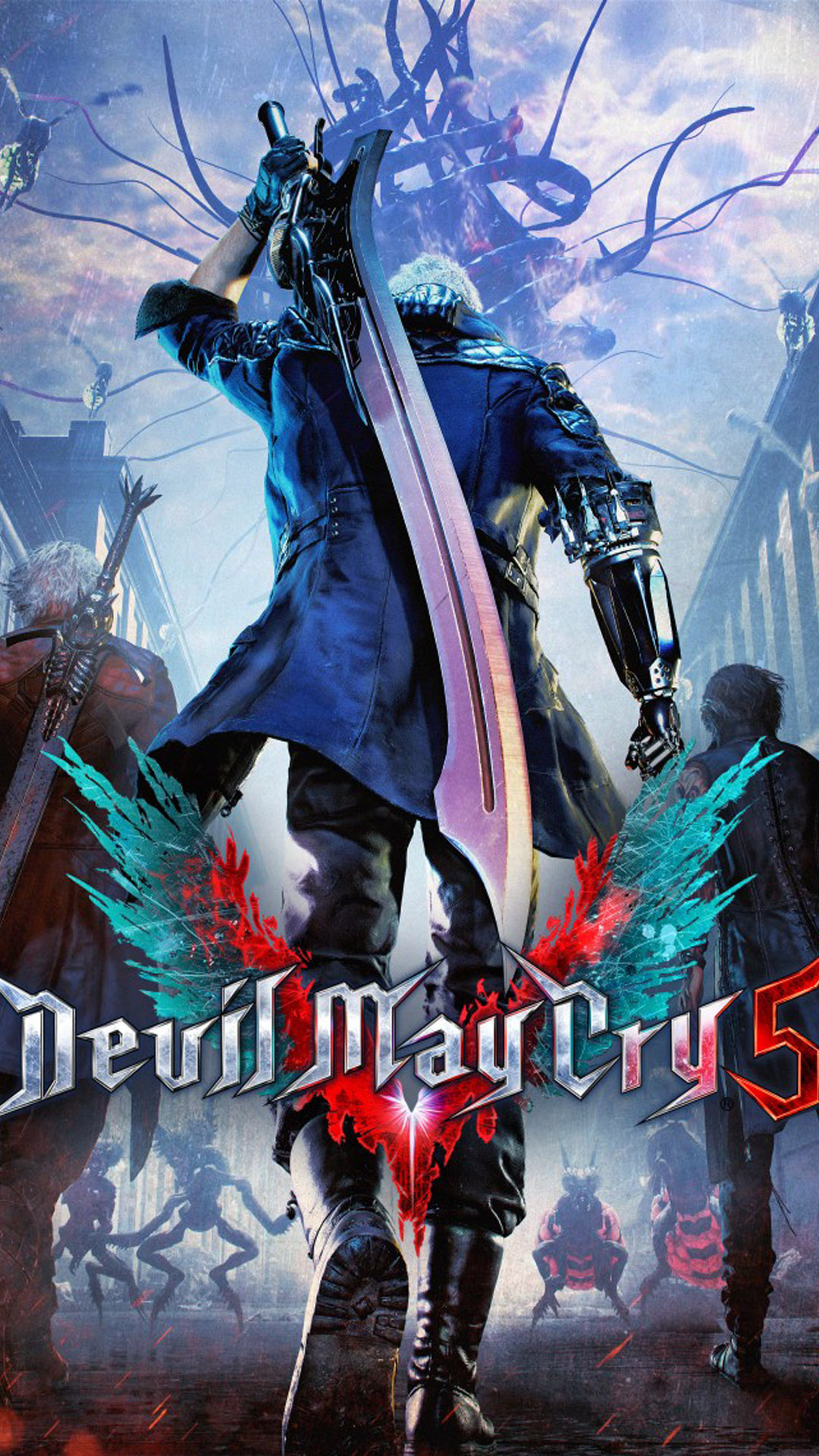 1080x1920  Devil May Cry 5 4K Ultra HD Мобильные обои