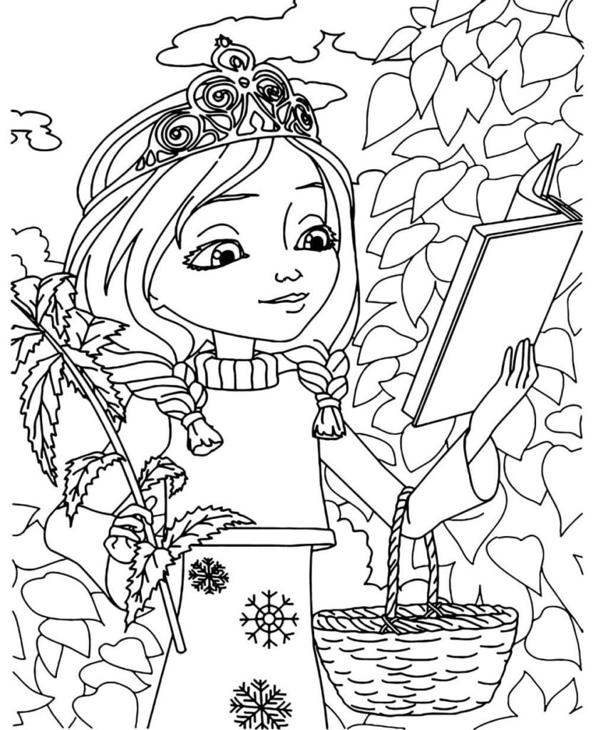 832x1024  Раскраски для девочек 12 лет. Распечатать бесплатно