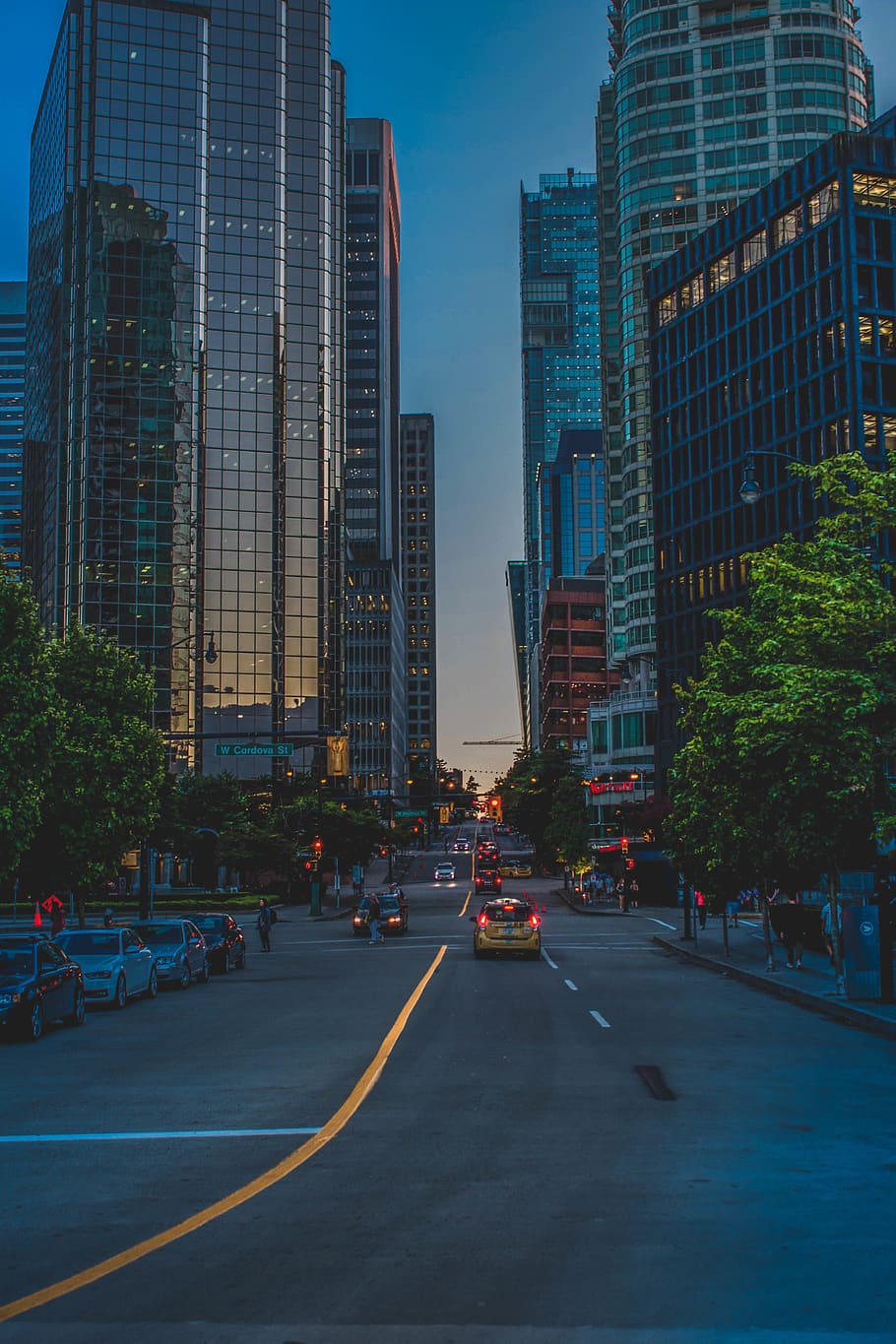 910x1365  HD обои: Канада Ванкувер brendonttv канонические деревья город городская улица | Wallpaper Flare