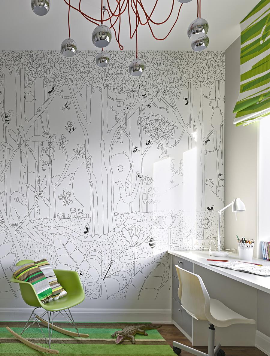 899x1185  Обои для подростка мальчика и девочки, современный дизайн стен в детской  комнате для ребенка 14-16 лет, идеи декора спальни фотообоями 2020