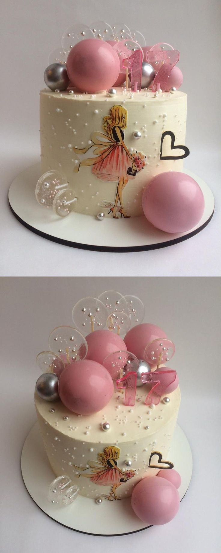 736x1840  Торт на 17 лет | Торт на 16-летие, Торт для девочки, Торт на день рождения