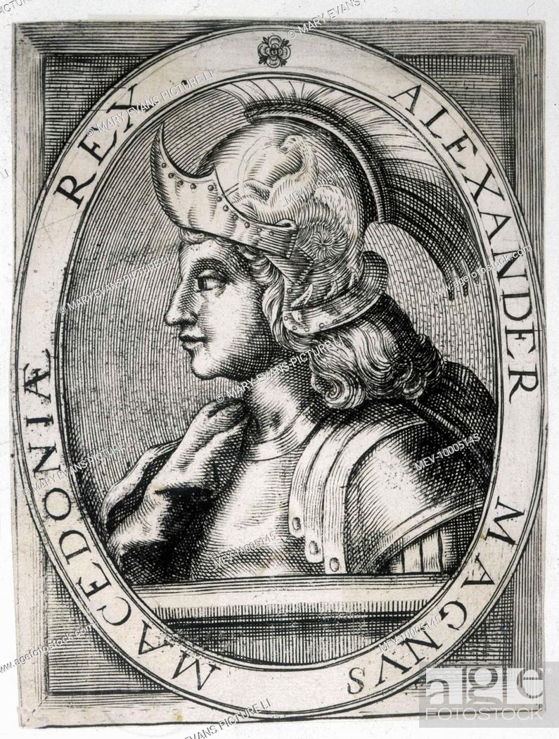 795x1050  Александр Великий, король Александр III из Македона, Стоковая фотография, изображение и права управляют. Картинка MEV-10005145 | AgeFotostock