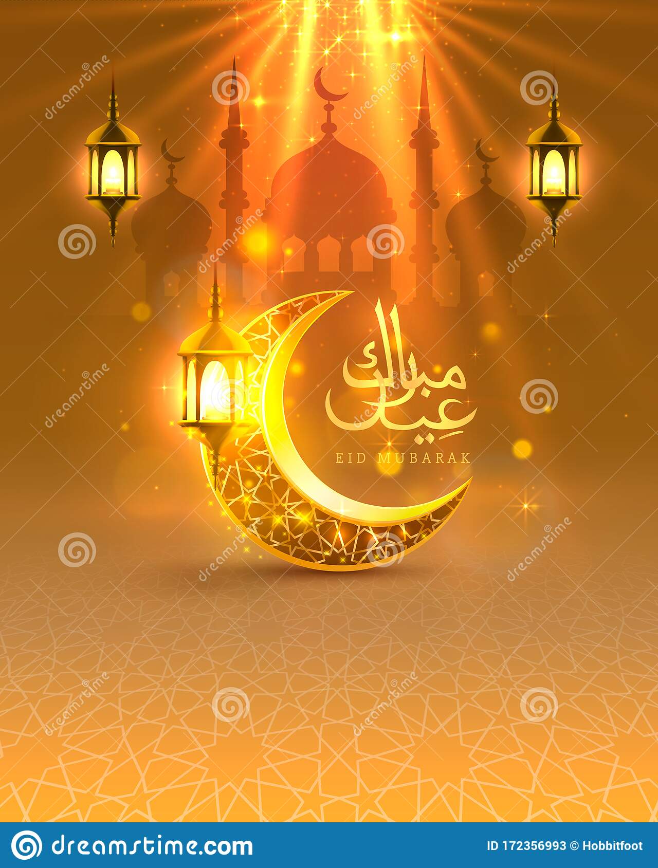 1280x1689  Эйд Мубарак Крышка, нарисованная мечеть. Ночной вид от Arch. Арабский дизайн фон. Рукописная поздравительная карта вектор - иллюстрация святого, золото: 172356993