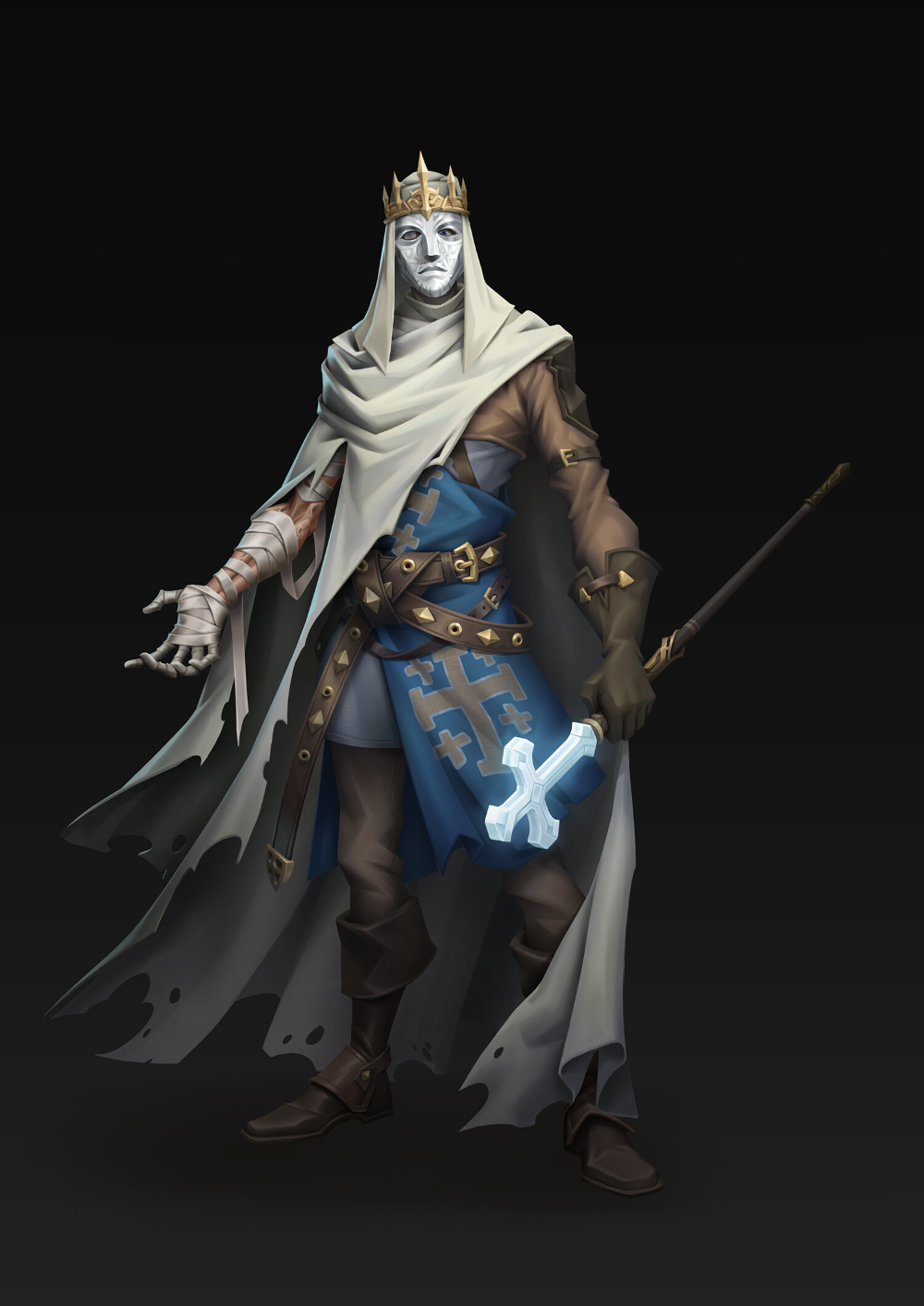 1000x1414  ArtStation - Болдуин IV из Иерусалима | Искусство персонажа, Болдуин IV из Иерусалима, фантастические герои