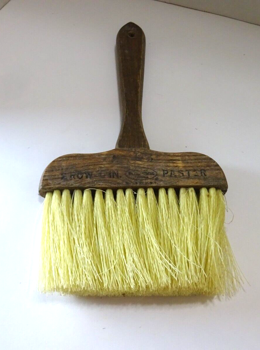 892x1200  Винтаж двух ряда 6 -дюймовых обоев пасты щетки деревянная ручка коллекционируемого инструмента | eBay