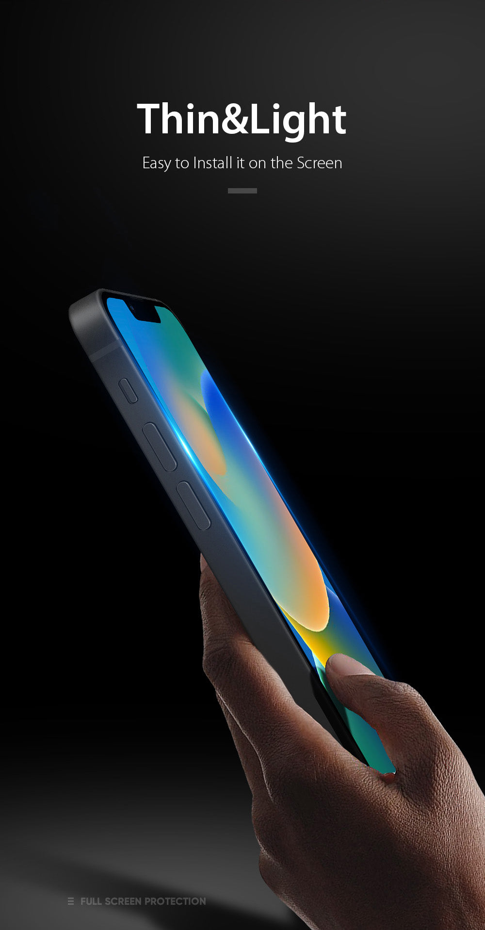 1000x1918  Joylice - iPhone 14 Screan Protector 6,1 -дюймовый ультра -сильный закаленное стекло - Joylice ｜ Магазин телефона аксессуаров