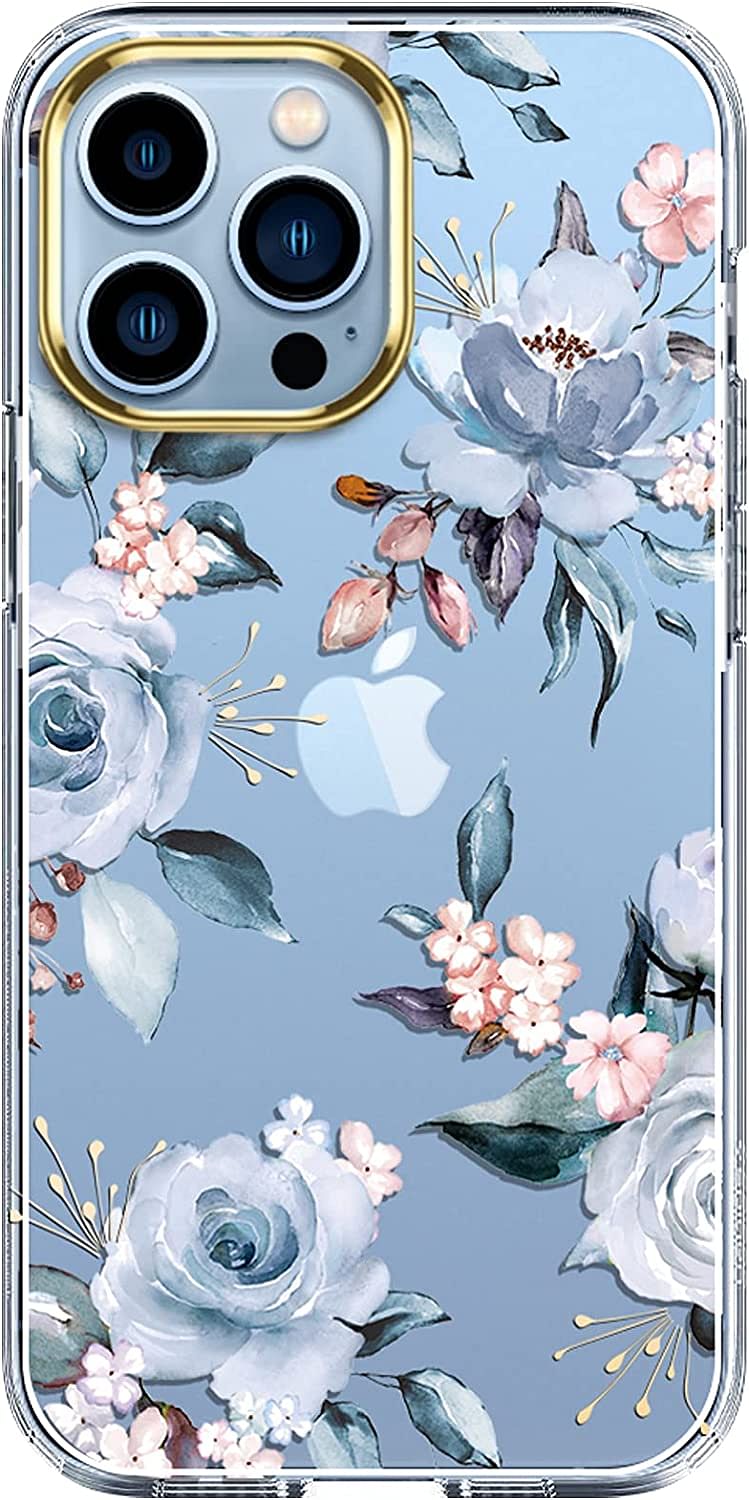 749x1500  Купите Luolnh, совместимый с iPhone 13 Pro Case с Flower, для девчачьих женщин, шокируемой четкой цветочной схемы жесткой задней крышки для iPhone 13 Pro 6,1 дюйма 2021-го онлайн по самой низкой цене в Ubuy India.