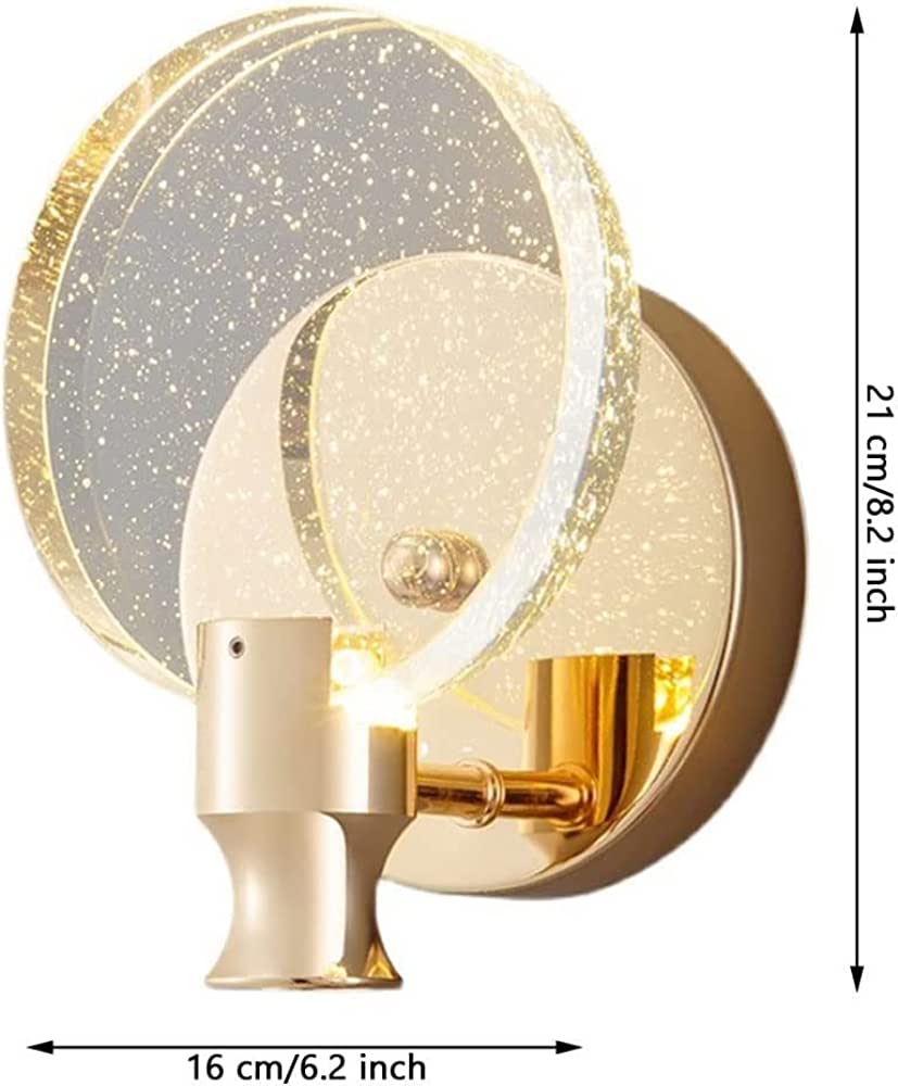 827x1000  Настенные колонны Современная хрустальная настенная световая спальня спальня световая роскошная пузырь