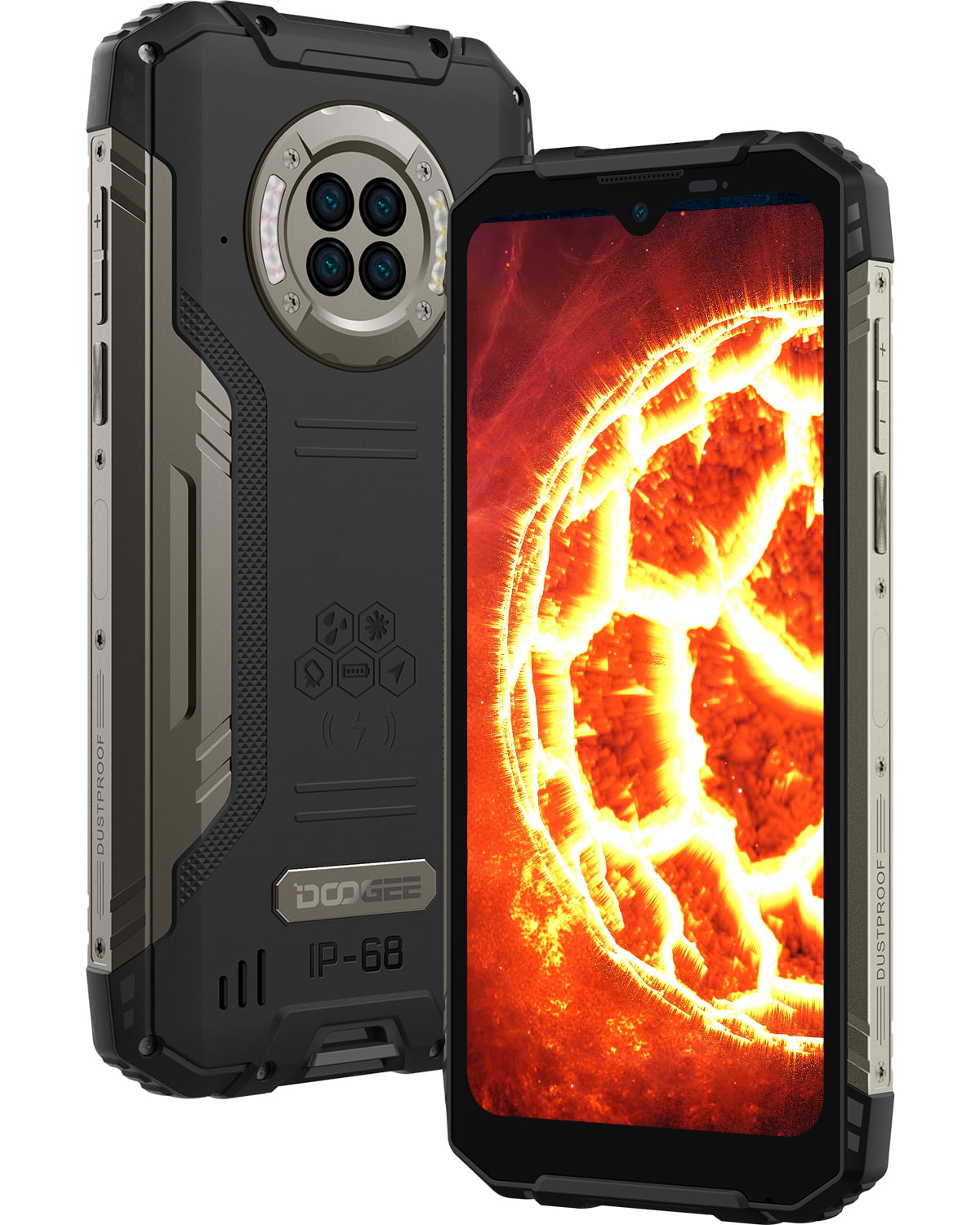 1200x1500  Doogee S96 GT (2022) Прочный смартфон Android 12, 8 ГБ + 256 ГБ Helio G95, 48 -мегапиксельная камера 20MP Night Vision Camera, 6350MAH 6,3 дюйма, NFC, Black - Walmart.com