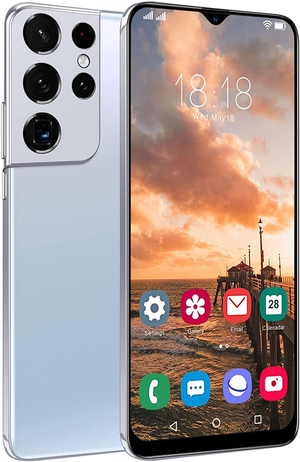 974x1500  Купить разблокированные мобильные телефоны, Android 10.0 разблокированный смартфон 2+16G Мобильный сотовый телефон HD Camera 6,3 -дюймовый сенсорный экран с двойным SIM -мобильным телефоном разблокированный смартфон для отца для отца детей (белый) онлайн по самой низкой цене