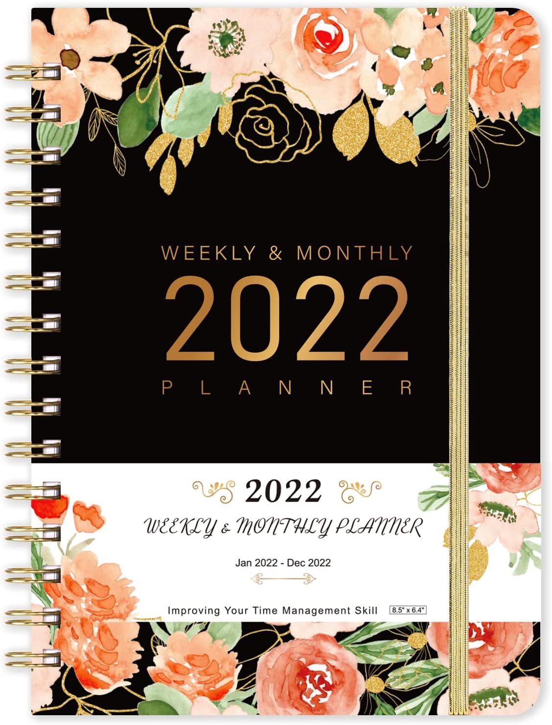 1127x1480  Купить 2022 Планировщик - 2022 г. Планировщик еженедельно и ежемесячно, январь 2022 г. - декабрь 2022 г., 8,5 \