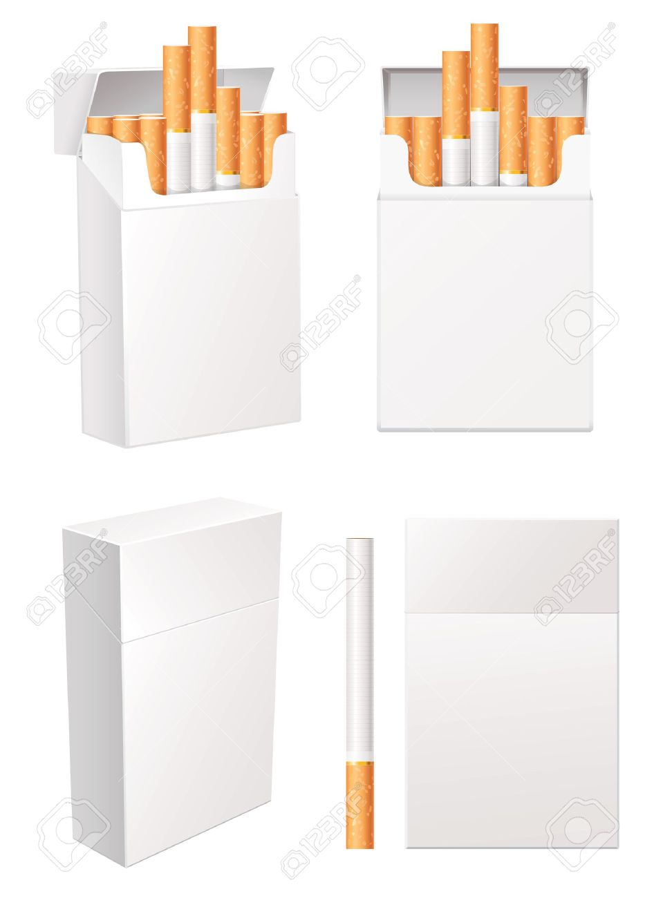 Шаблон сигареты