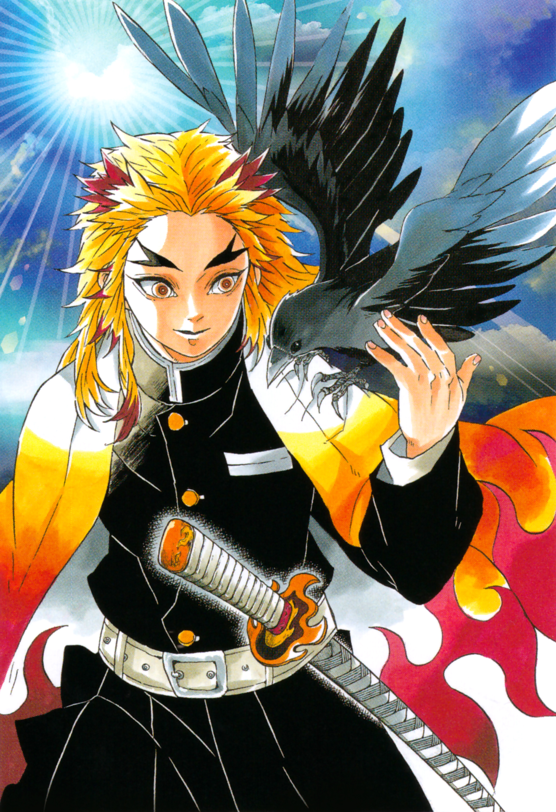 1920x2802  Kyoujurou rengoku - галерея обоев и сканирования - Minitokyo